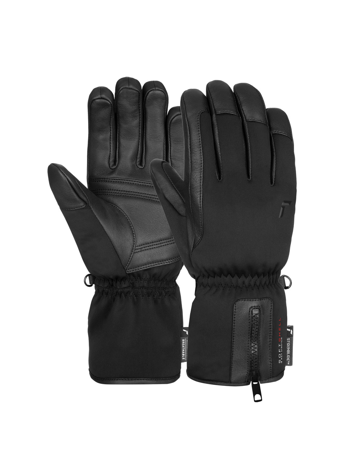 Reusch Powerline Stormbloxx Handschuhe Herren schwarz schwarz Bild 2