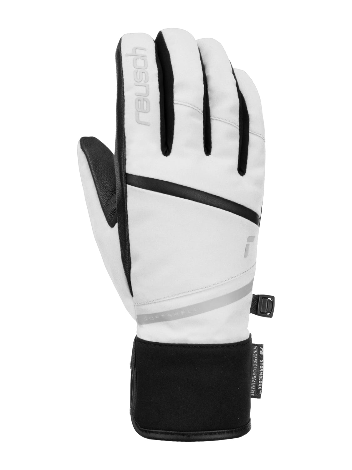 Reusch TESSA STORMBLOXX Damen-Skihandschuhe schwarz/weiss Bild 1