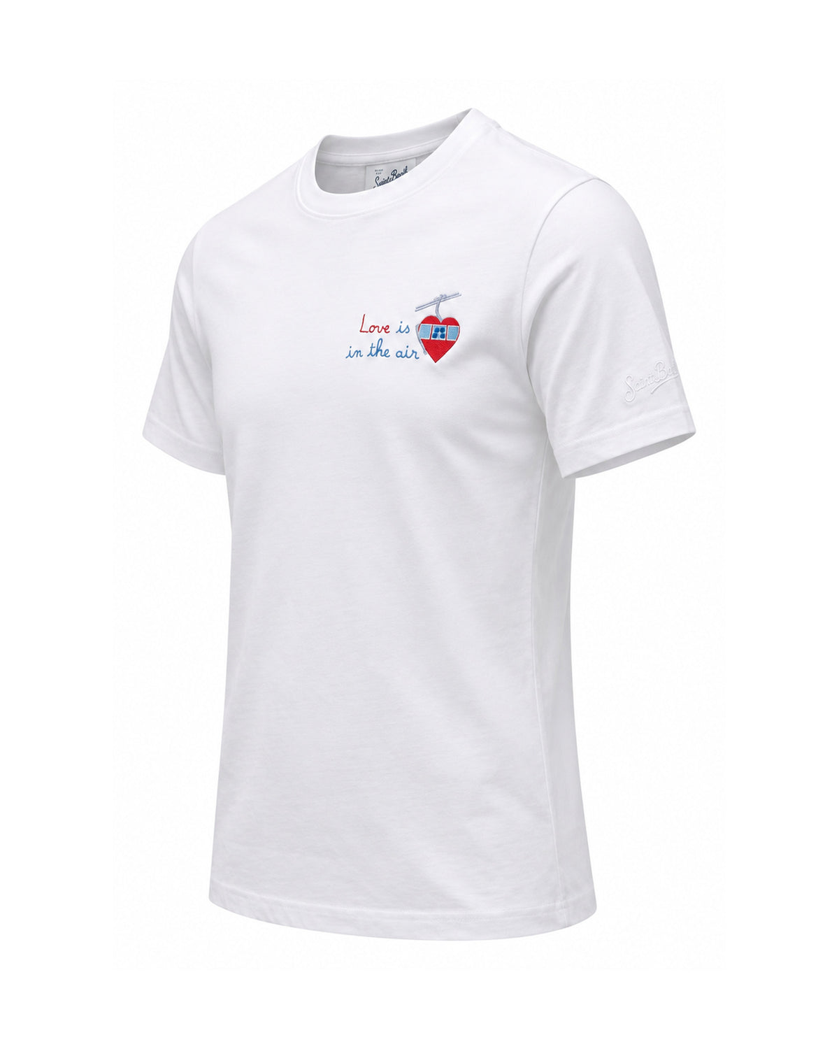 St. Barth Emilie Damen-T-Shirt Love Air Off-White Bild 1