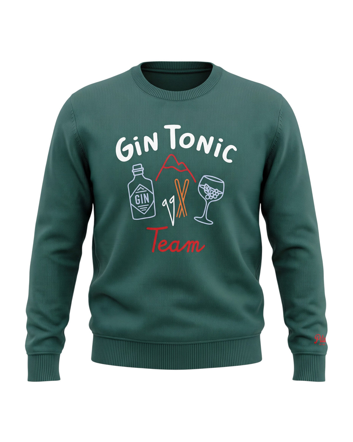 St. Barth Heron Herren-Strickpullover Gin Tonic lila Bild 1