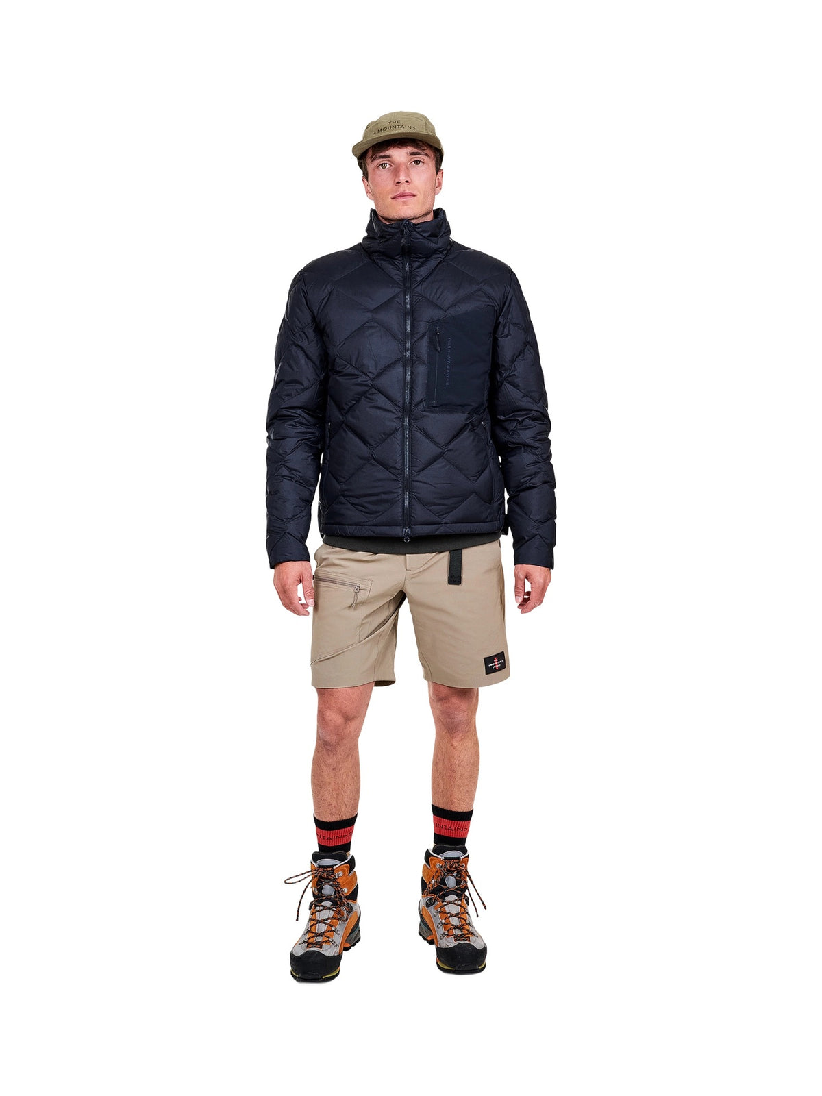 The Mountain Studio D-12 Ultralight Down Jacke Herren dunkelblau dunkelblau Bild 4