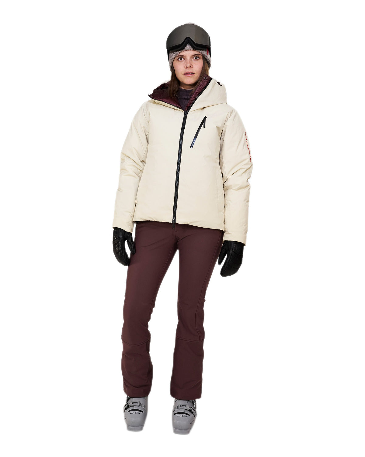 The Mountain Studio D-5 WR Damen-Daunenjacke lila Bild 15