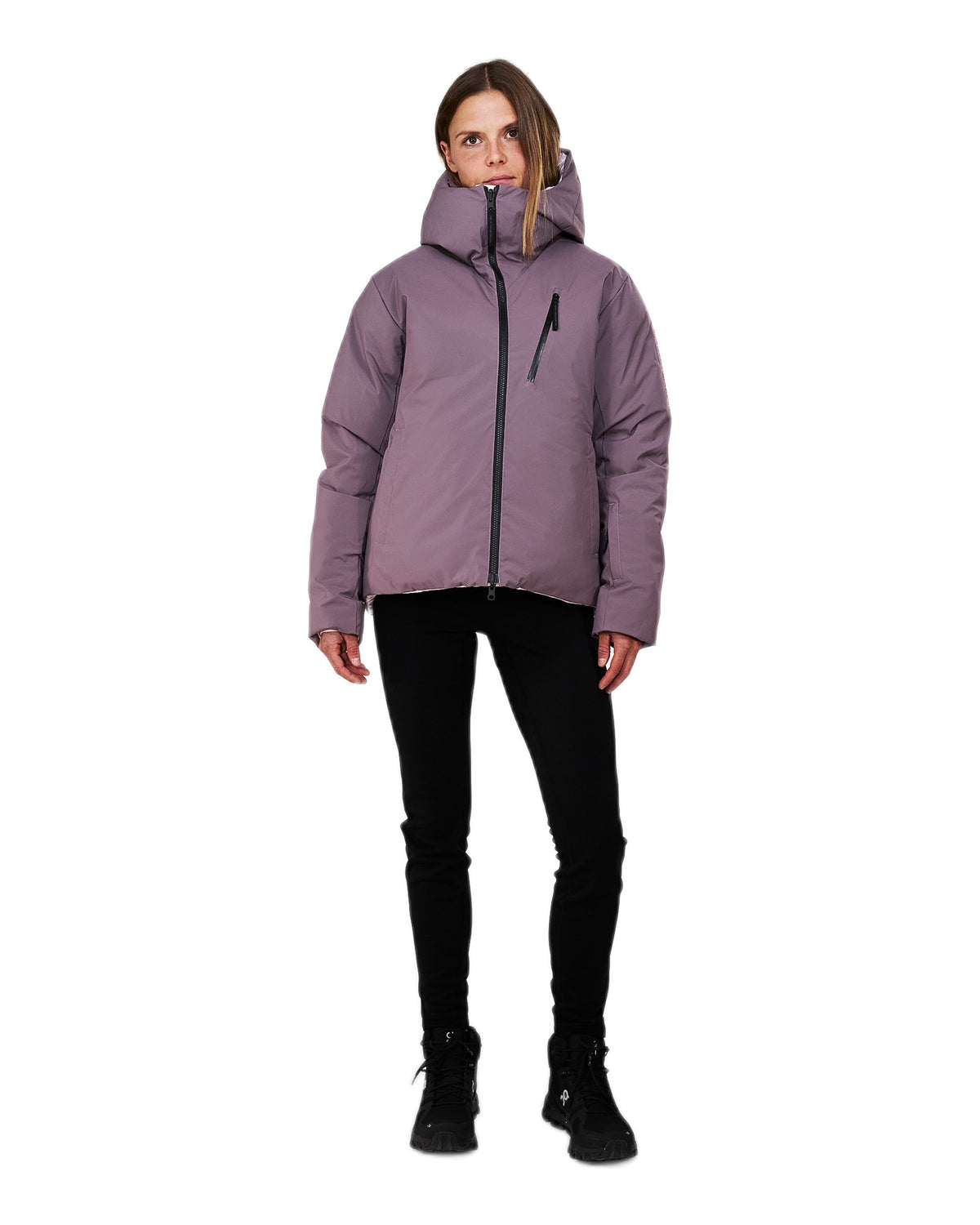 The Mountain Studio D-5 WR Damen-Daunenjacke – Lilac Snow-Ephemera - THE MOUNTAIN STUDIO - MEINFREUDENHAUS