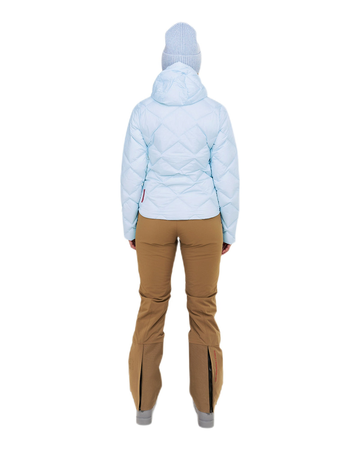 The Mountain Studio D-9 WUL Damen-Daunenjacke – Ice Water hellblau Bild 2
