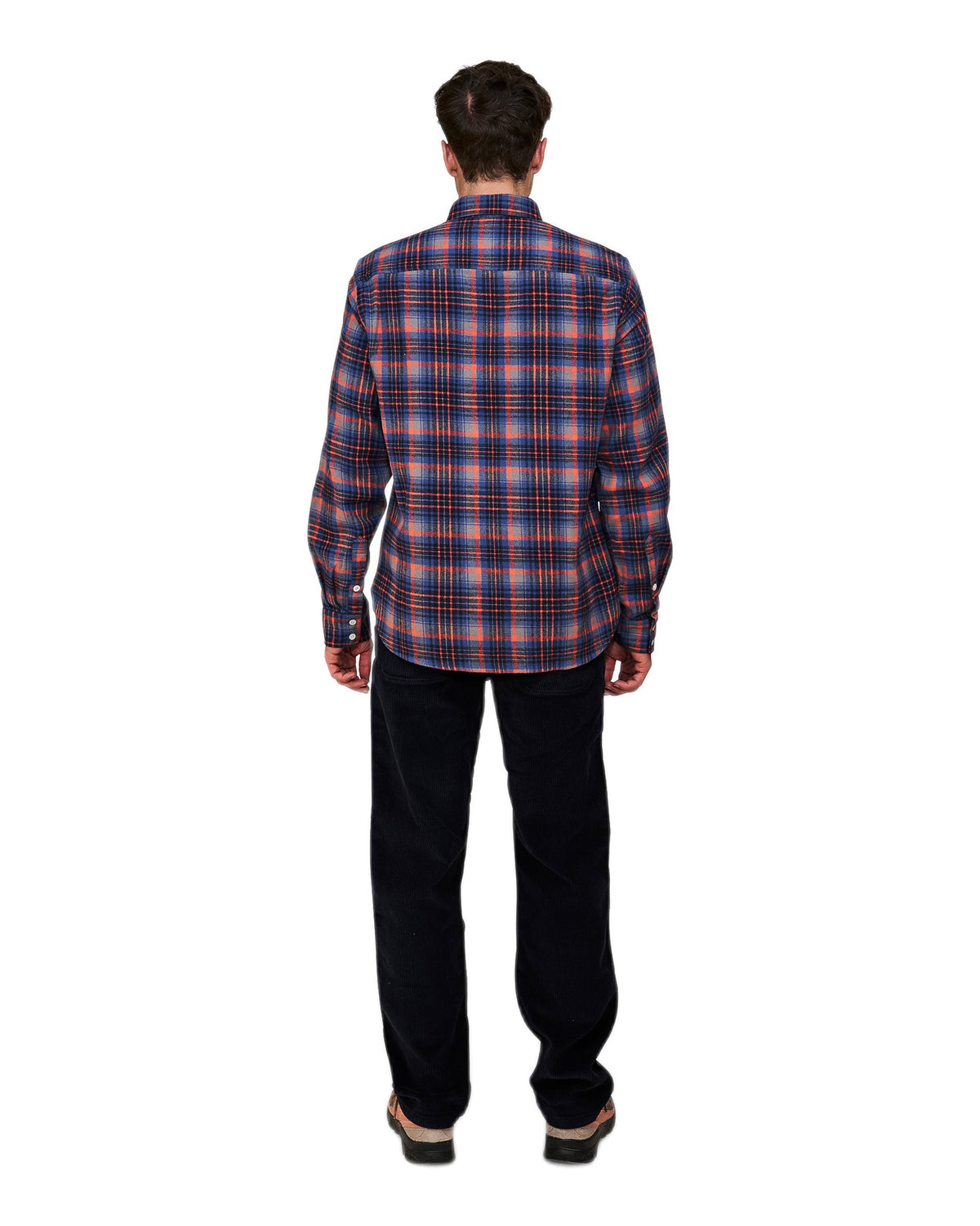 The Mountain Studio G-10 Herren-Flanellhemd – Fudge-Otter weinrot Bild 6