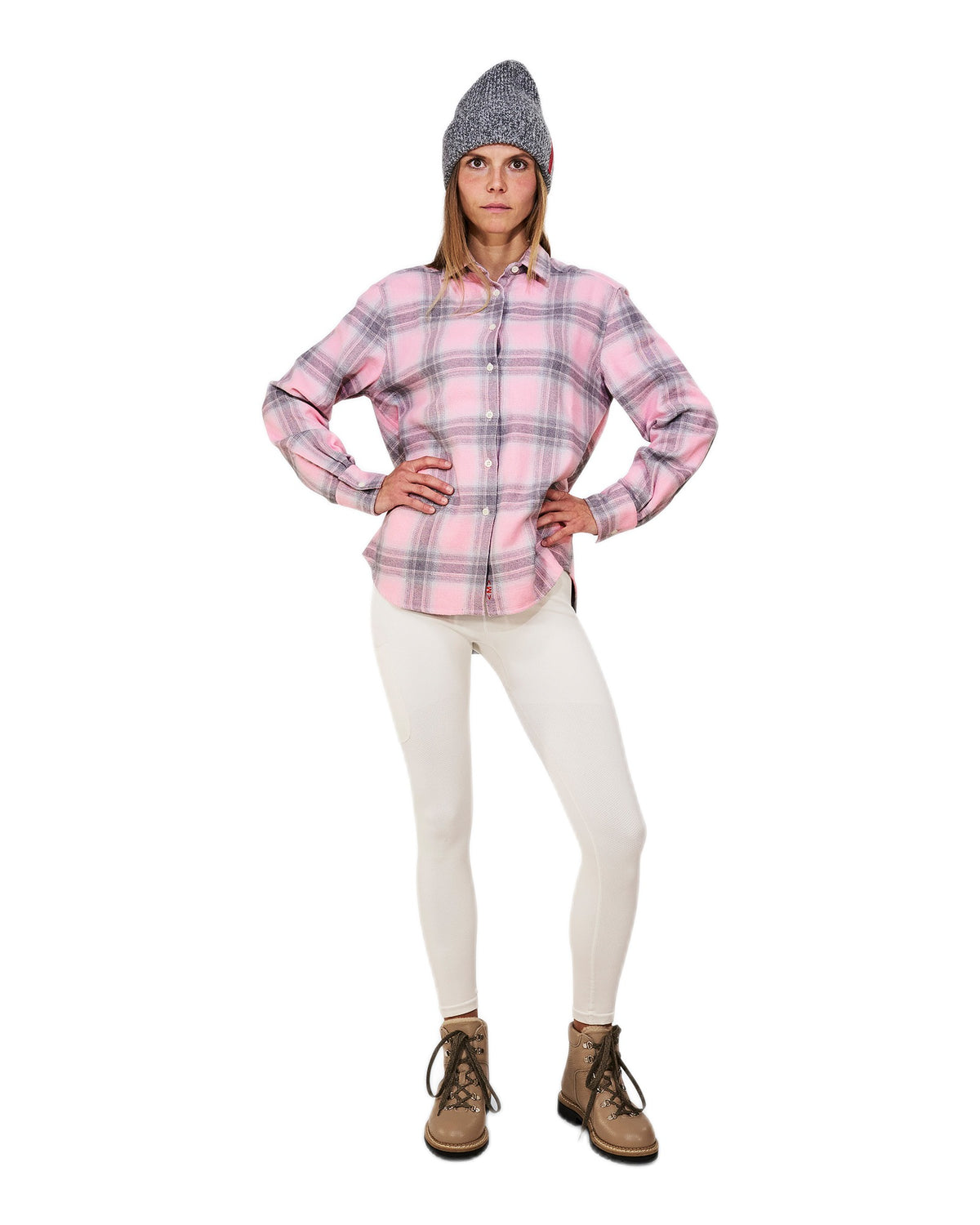 The Mountain Studio G-4 W Damen-Overshirt – Lilac Snow lila Bild 3