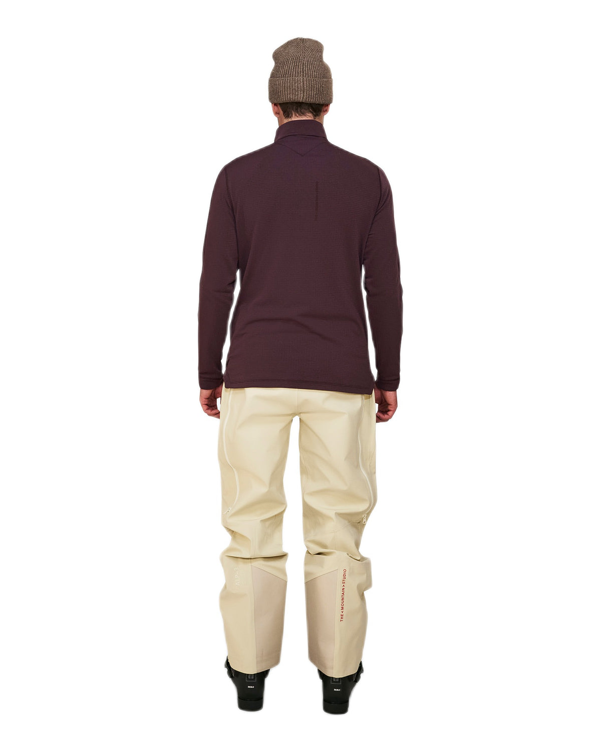 The Mountain Studio M-6 Herren-Fleecepullover weiss Bild 11