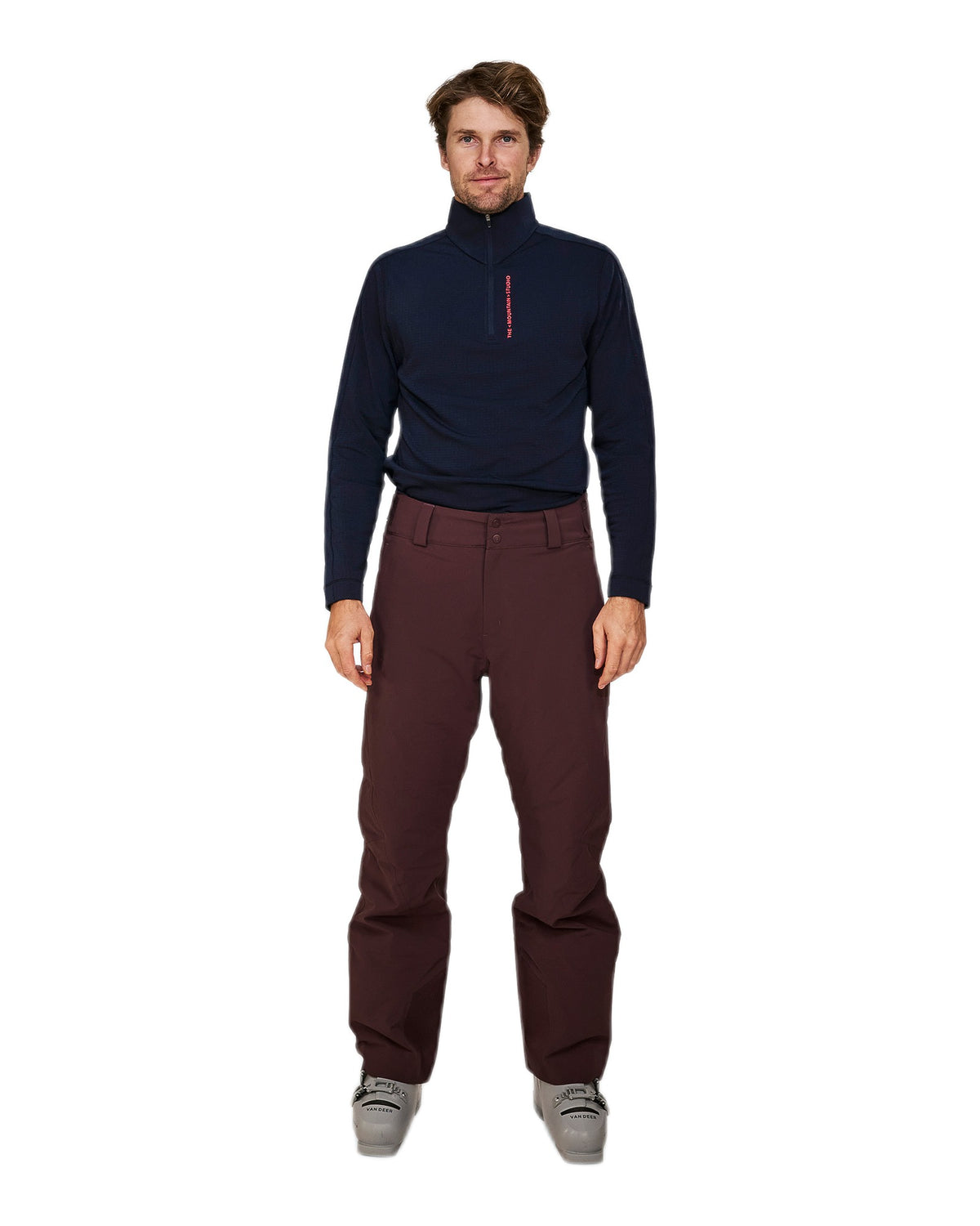 The Mountain Studio M-6 Herren-Fleecepullover weiss Bild 7