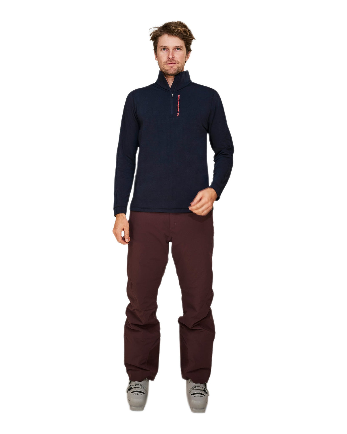 The Mountain Studio M-6 Herren-Fleecepullover weiss Bild 9