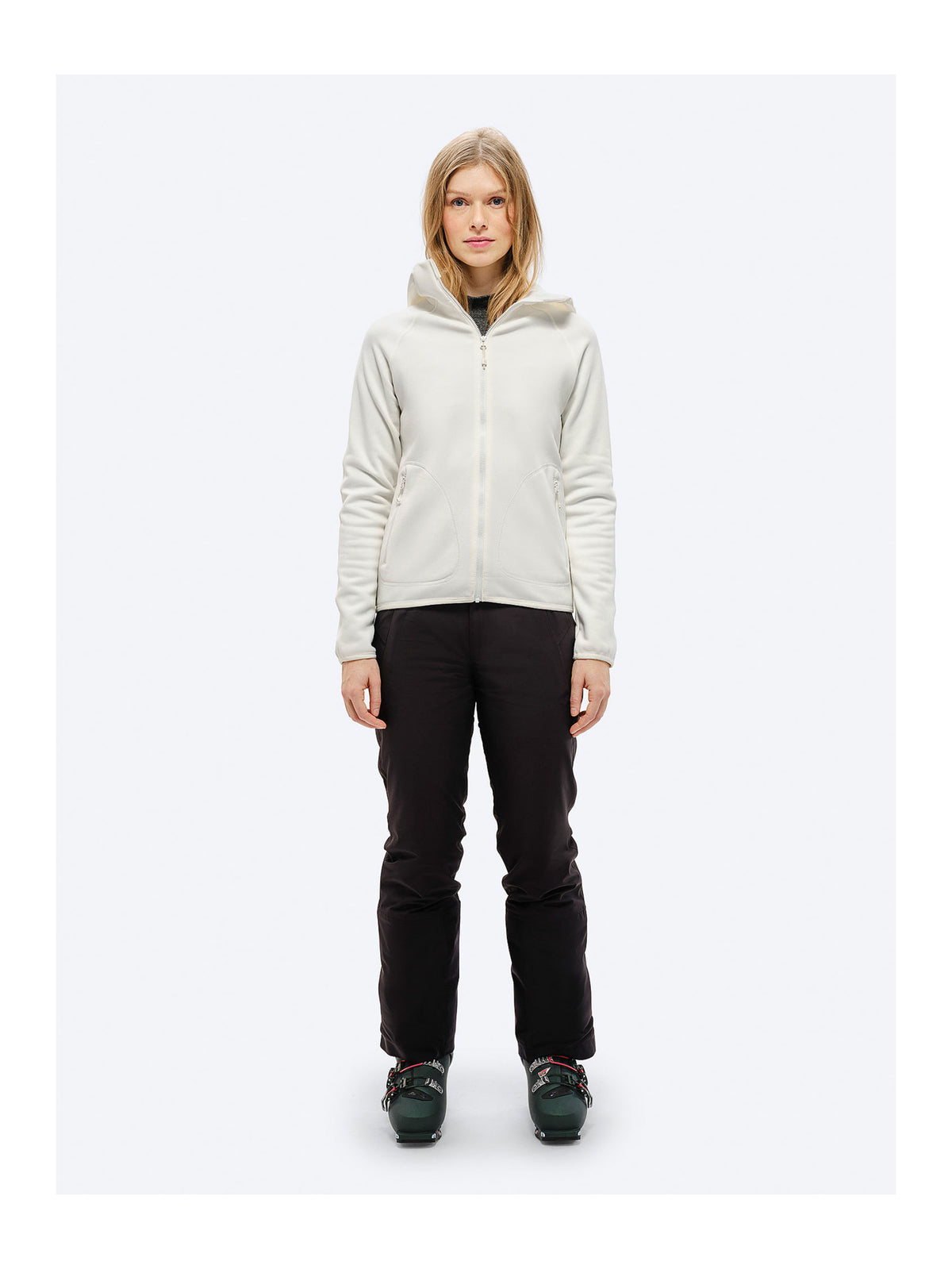 W. TECH FLEECE HOOD dunkelgrün Bild 8