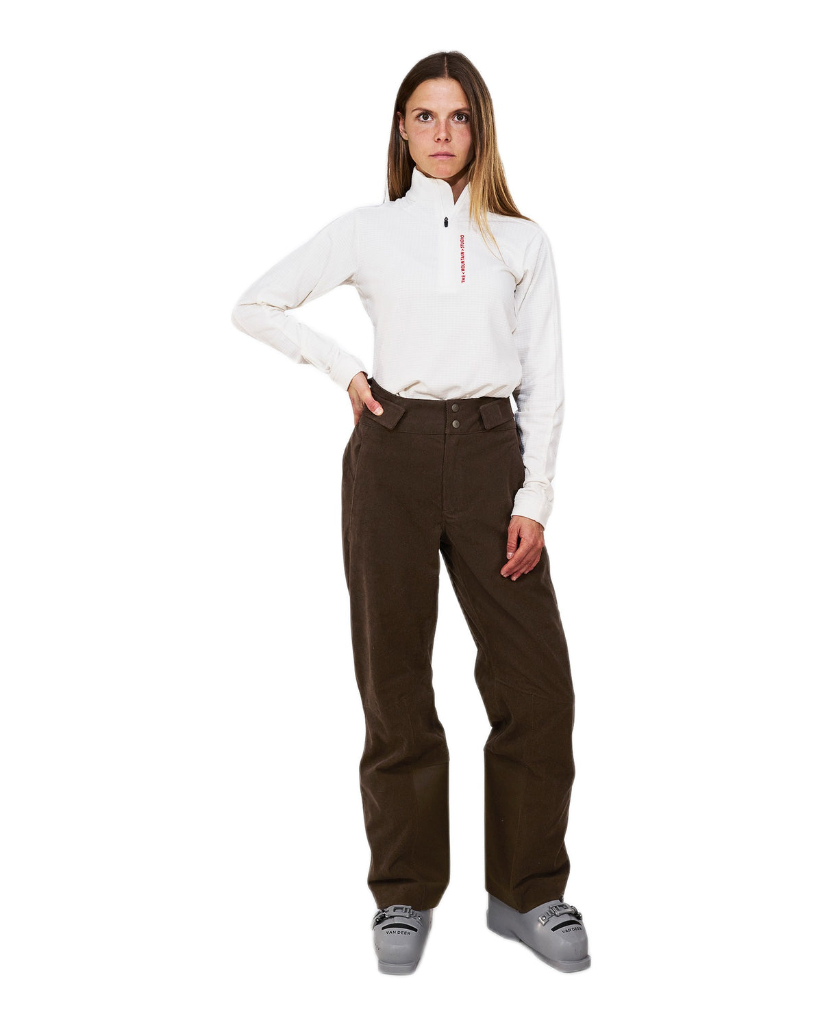 The Mountain Studio P-11 WC Damen-Skihose braun Bild 3