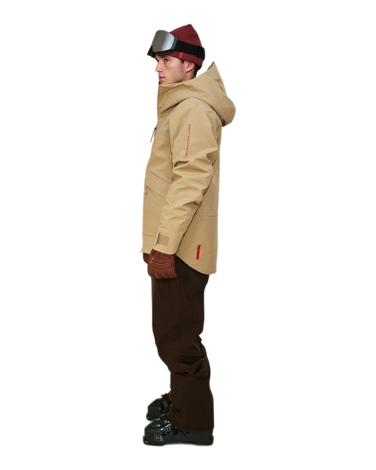 The Mountain Studio S-9 Herren-Skijacke – Castle Wall beige Bild 13