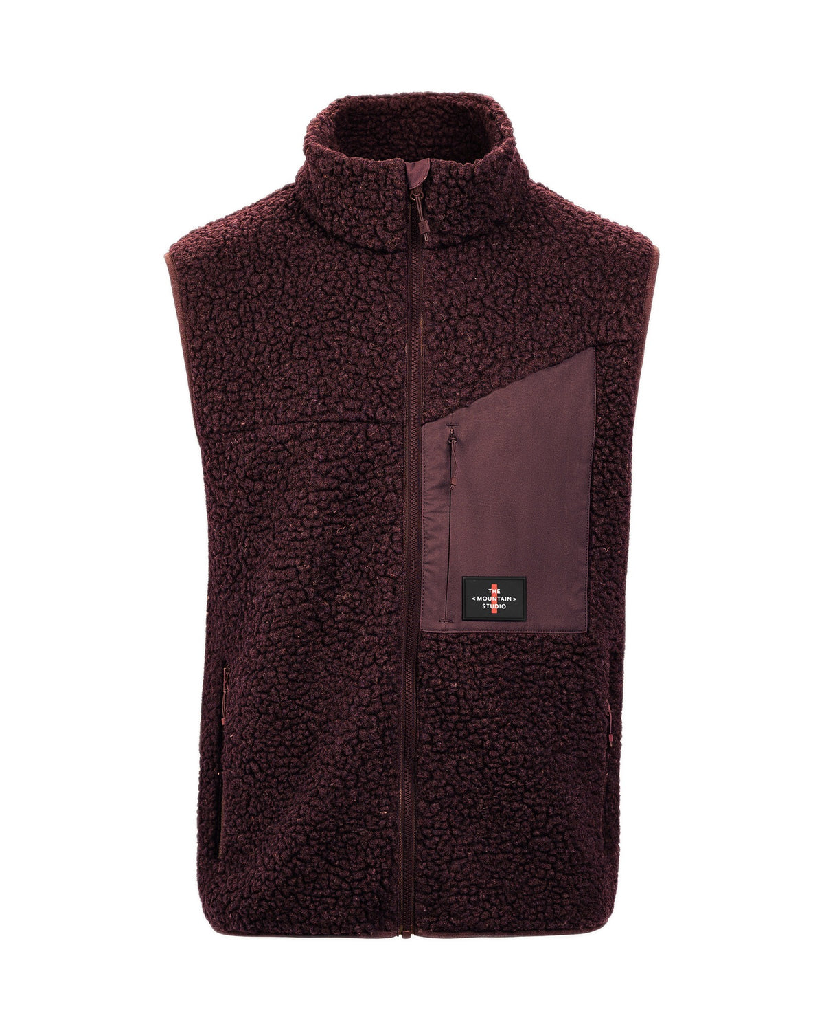 V-5 Soft Wool Pile Vest - THE MOUNTAIN STUDIO - MEINFREUDENHAUS