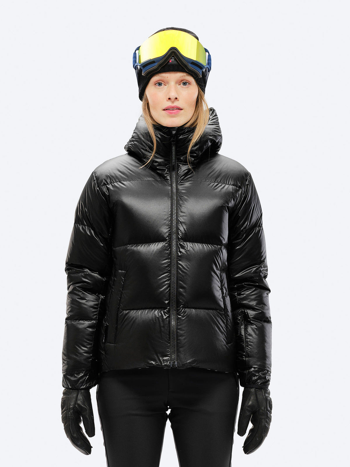 The Mountain Studio W.Pertex Down Jacket Damen schwarz schwarz Bild 2