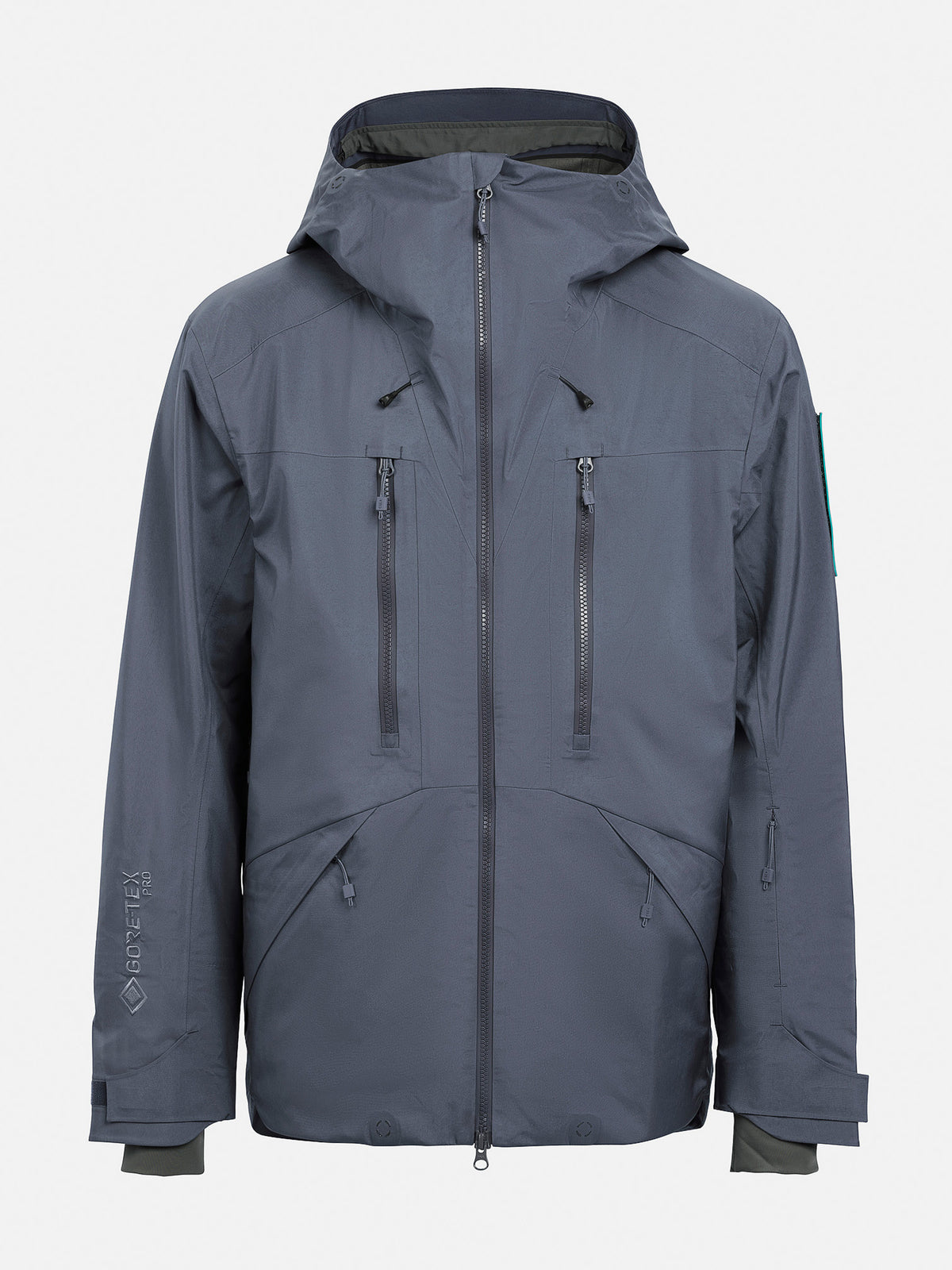 The Mountain Studio Z-2 EPE Herren-Shelljacke – Niagara blau Bild 5