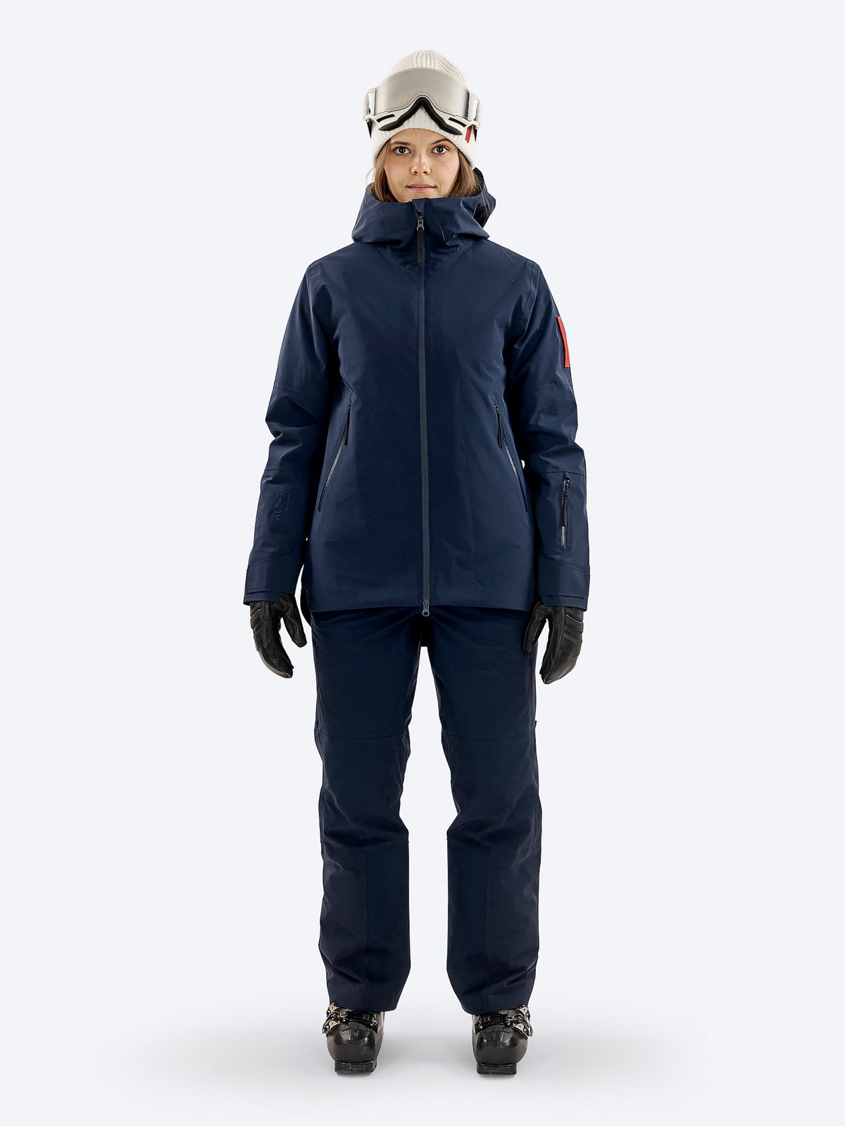 The Mountain Studio ZA-1324 Hybridshell Jacke Damen dunkelblau dunkelblau Bild 1