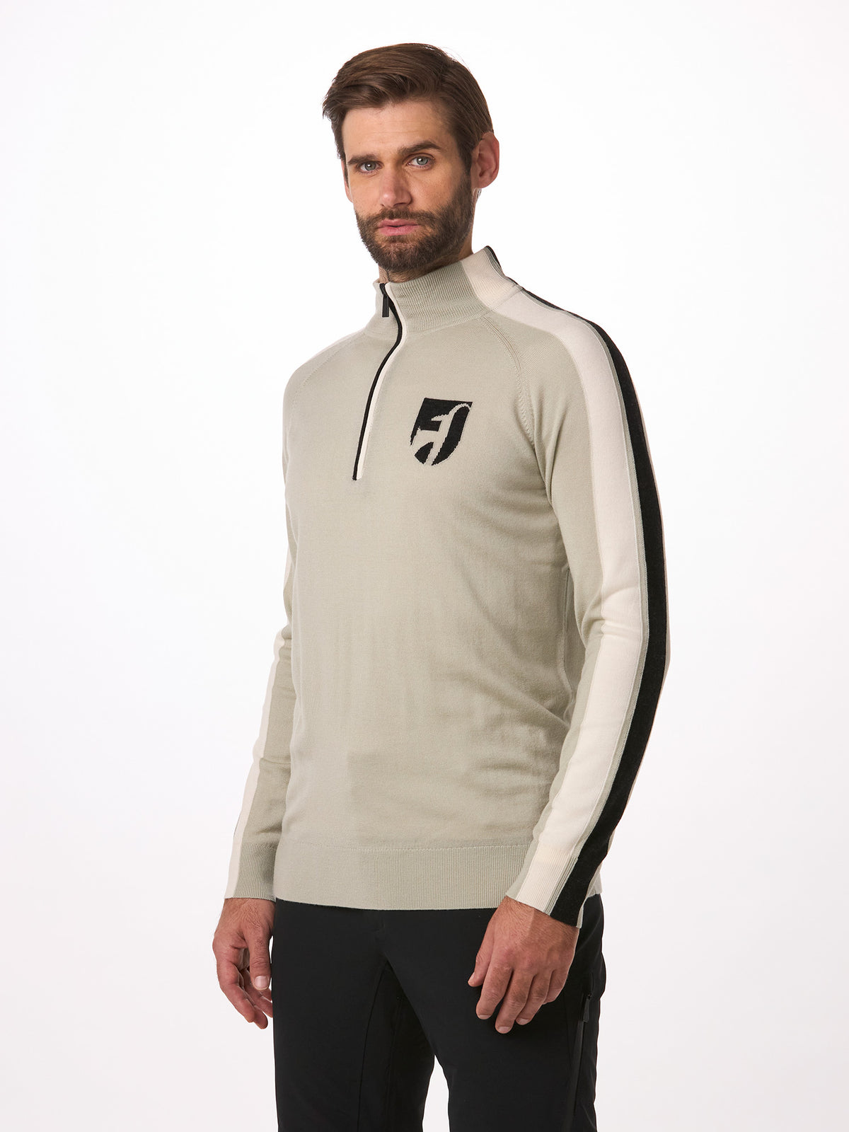 Toni Sailer August Baselayer Herren weiss/hellblau weiss/hellblau Bild 9