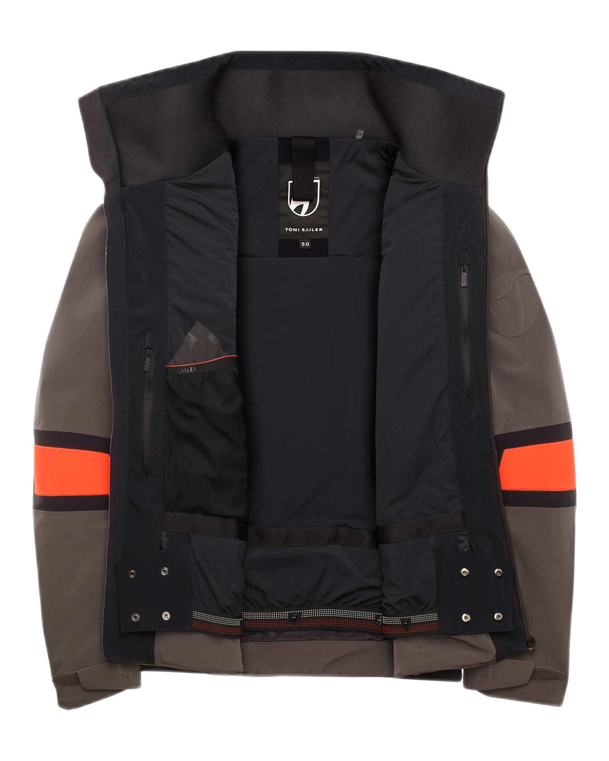 Toni Sailer THEO Herren-Skijacke hellgrau Bild 4