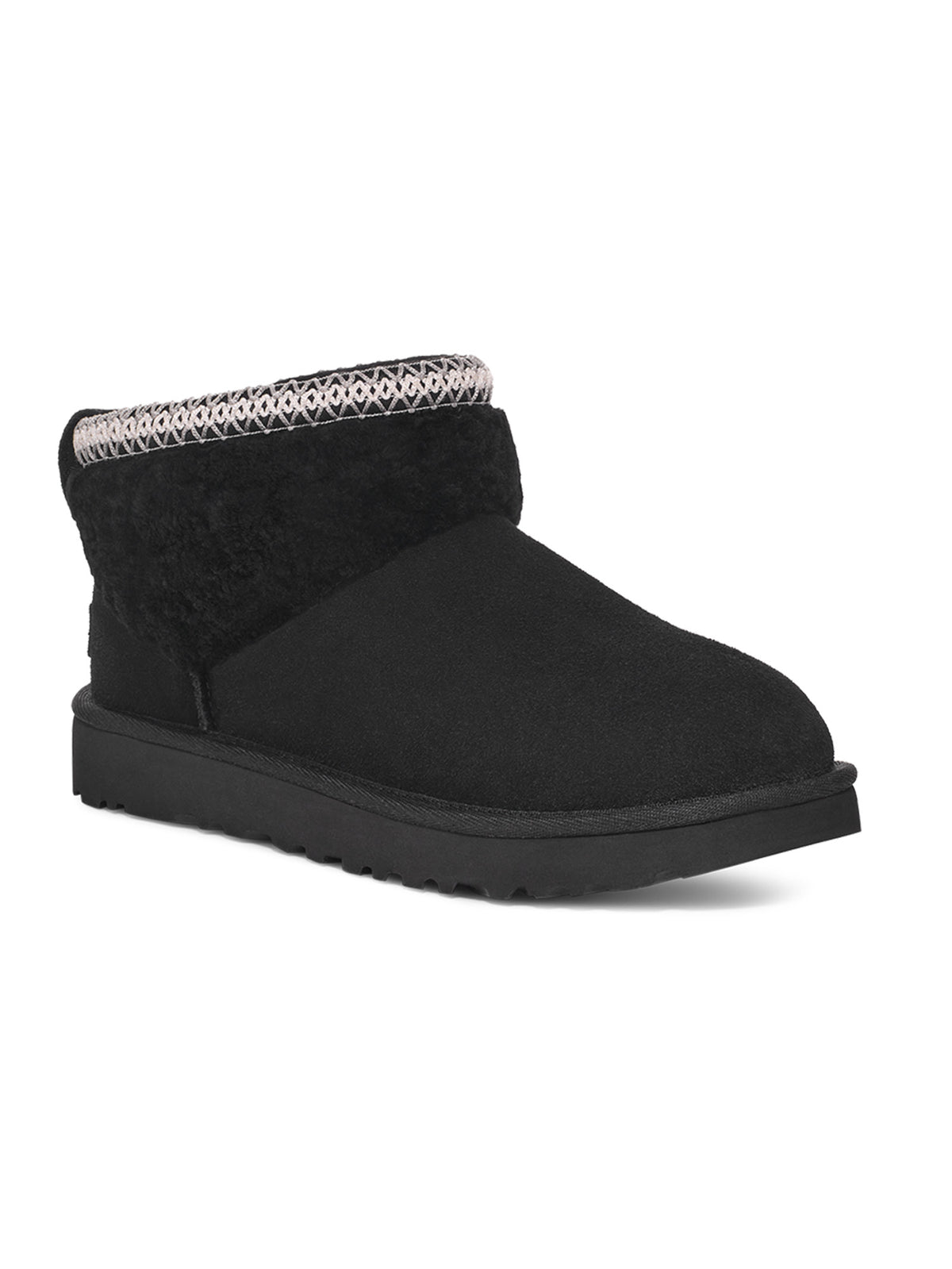 Ugg Classic Ultra Mini Maxi Curly Damen schwarz schwarz Bild 2