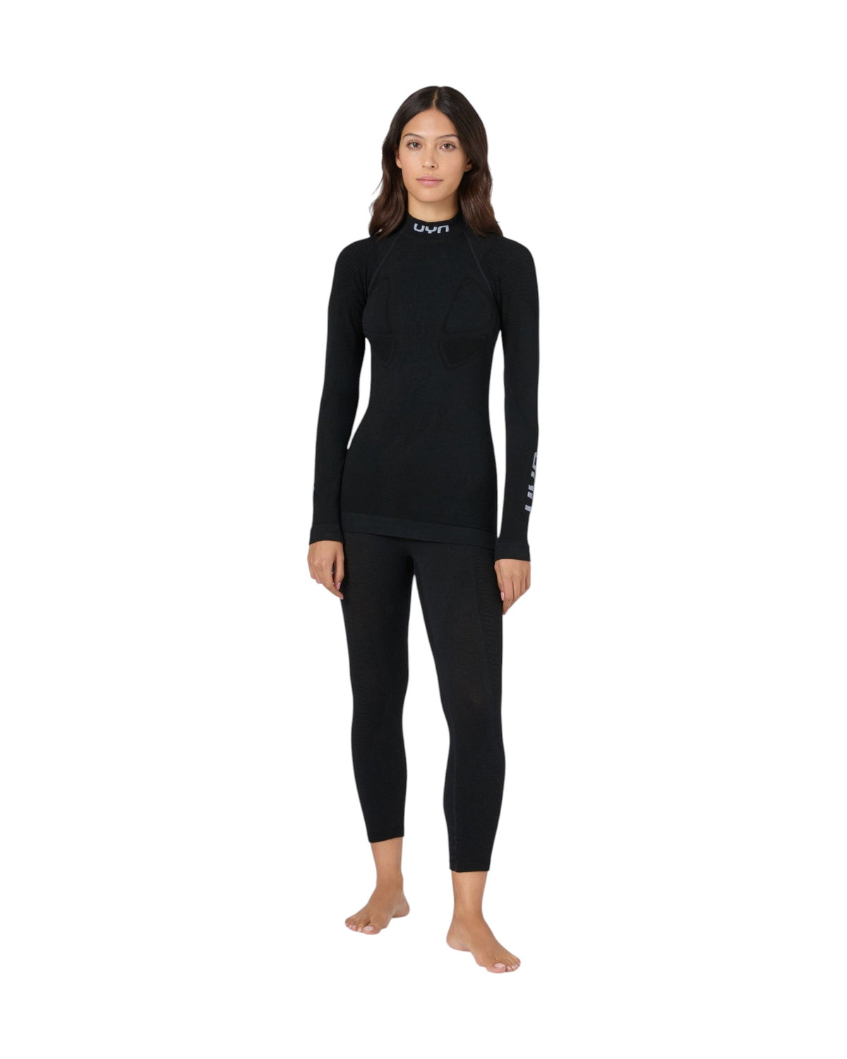 UYN Elevatyon Biomorph Damen-Rollkragen-Thermoshirt schwarz Bild 2