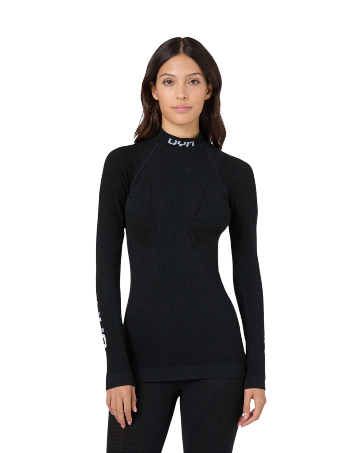 UYN Elevatyon Biomorph Damen-Rollkragen-Thermoshirt schwarz Bild 3
