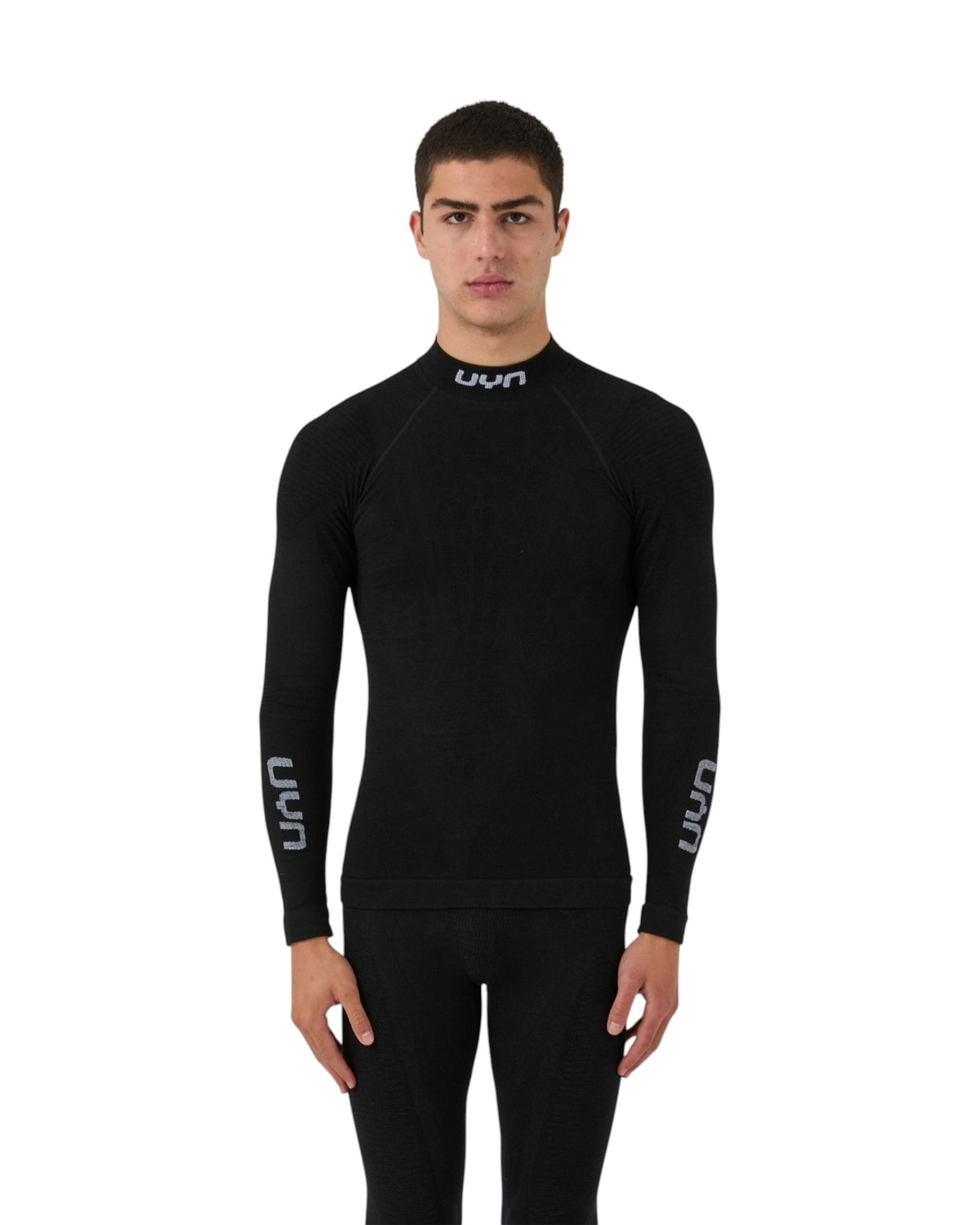 UYN Elevatyon Biomorph Herren-Rollkragen-Thermoshirt schwarz Bild 1