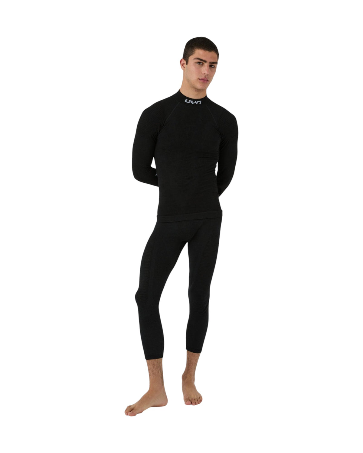 UYN Elevatyon Biomorph Herren-Rollkragen-Thermoshirt schwarz Bild 2