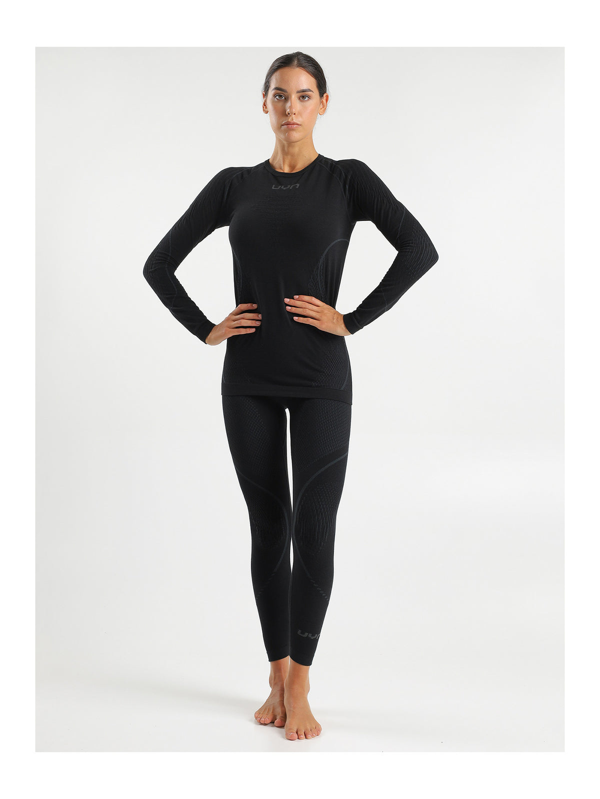Uyn Evolutyon Biotech Shirt Skiunterwäsche Damen schwarz schwarz Bild 4
