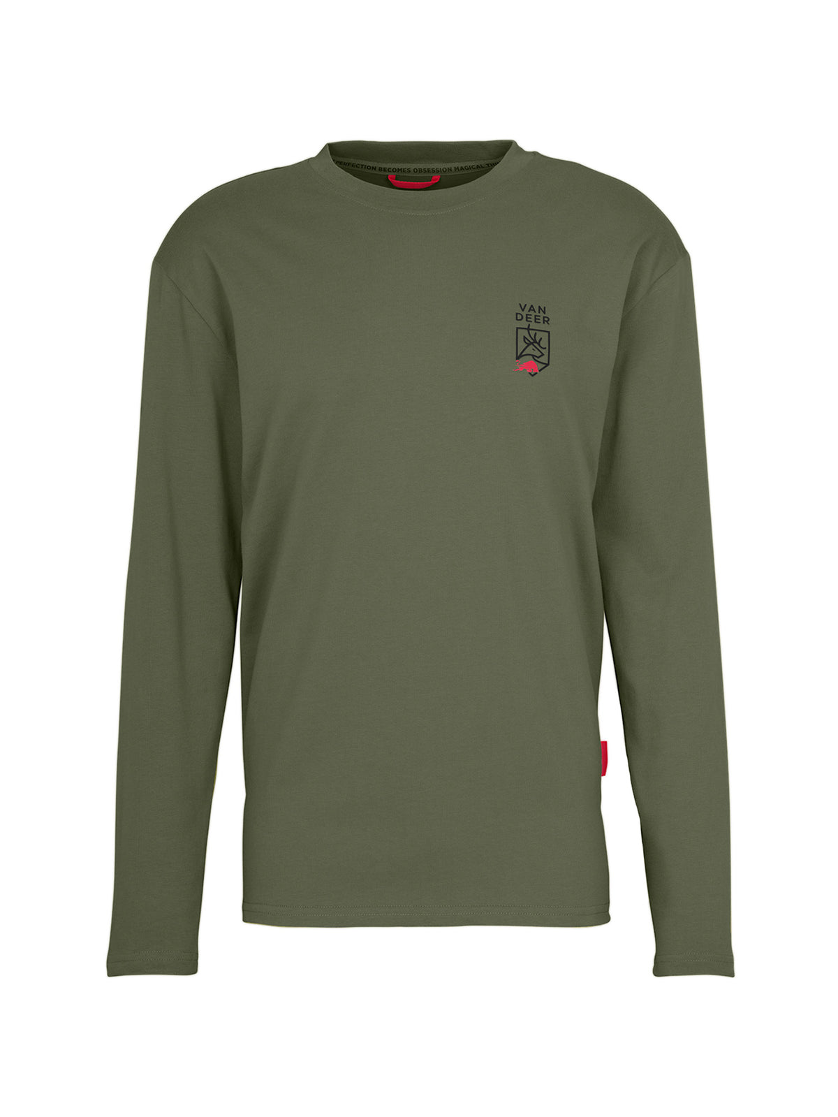 VAN DEER - Red Bull Sports ESSENTIAL LONGSLEEVE Herren-Langarmshirt olive Bild 3