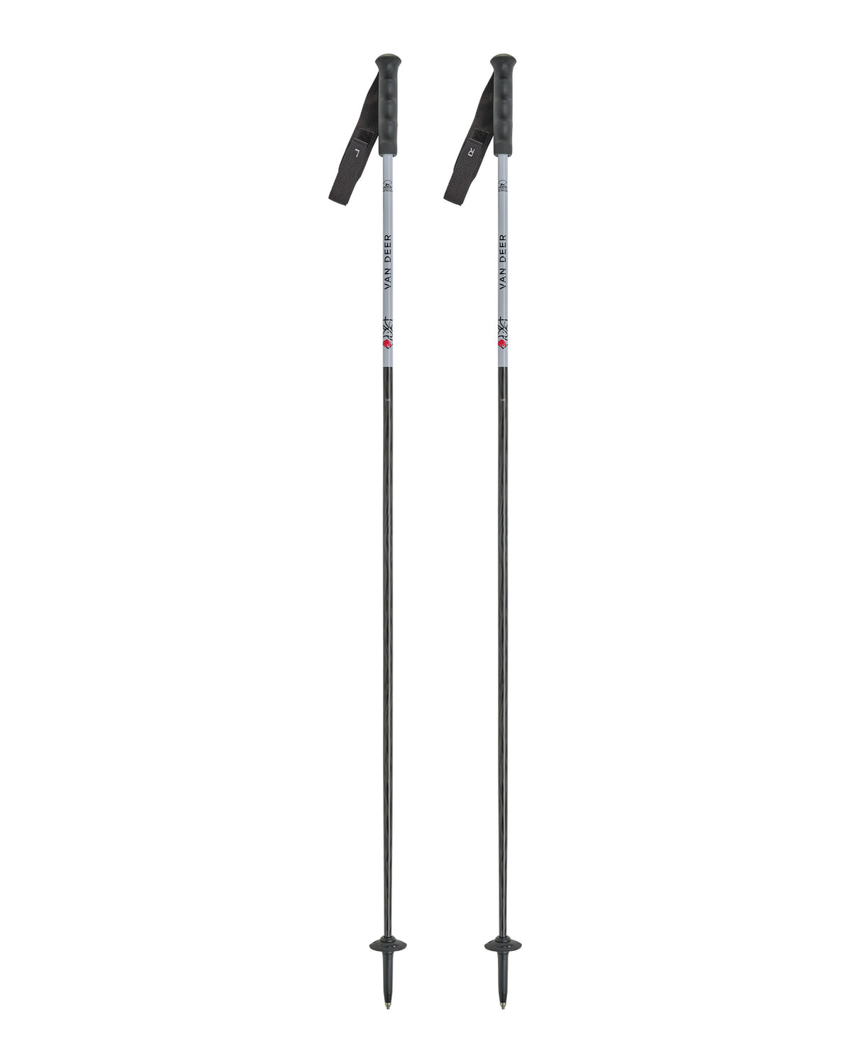 VAN DEER - Red Bull Sports RACE CARBON Unisex-Skistöcke dunkelgrau Bild 1