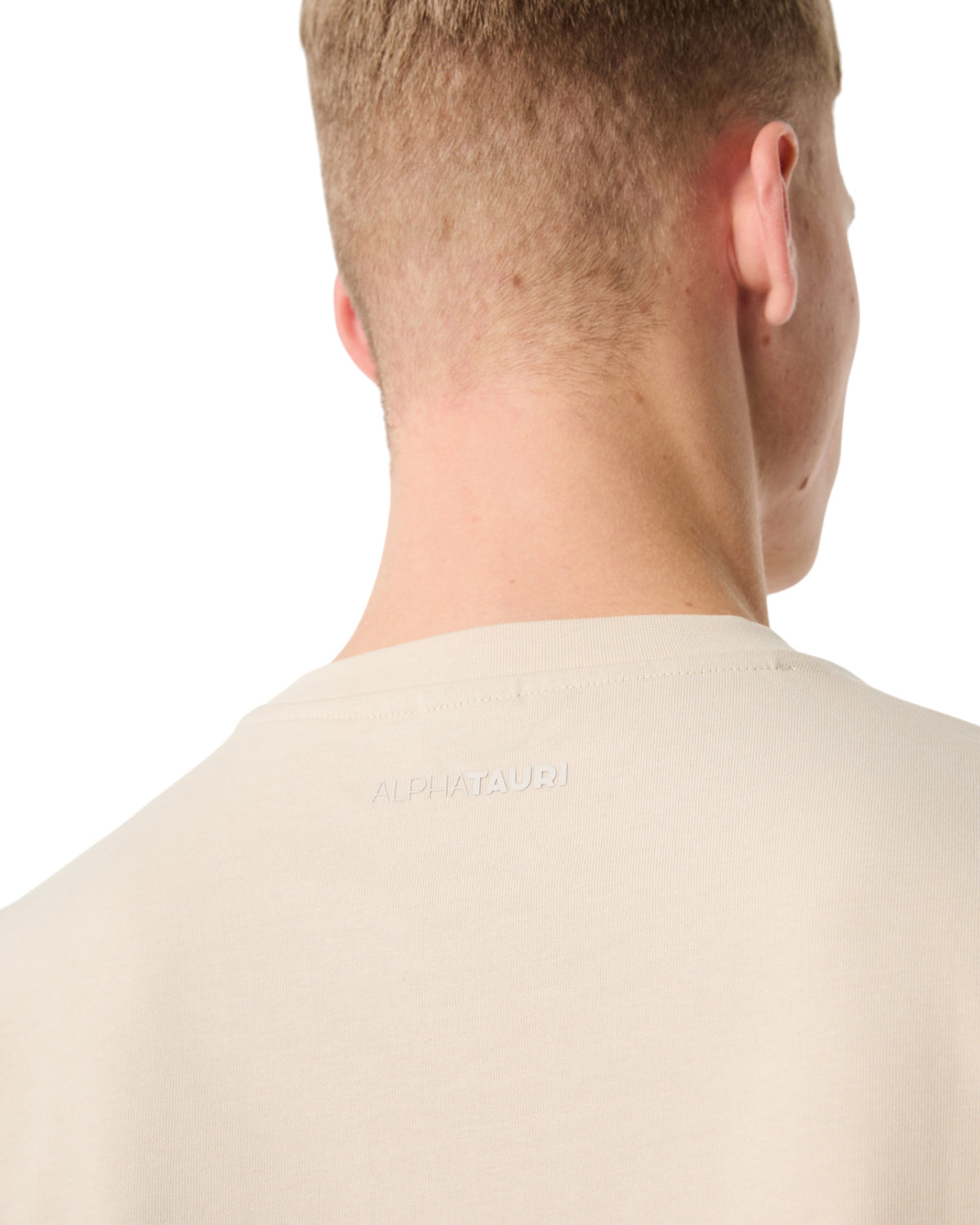 AlphaTauri JILLE Herren-T-Shirt Beige Bild 7