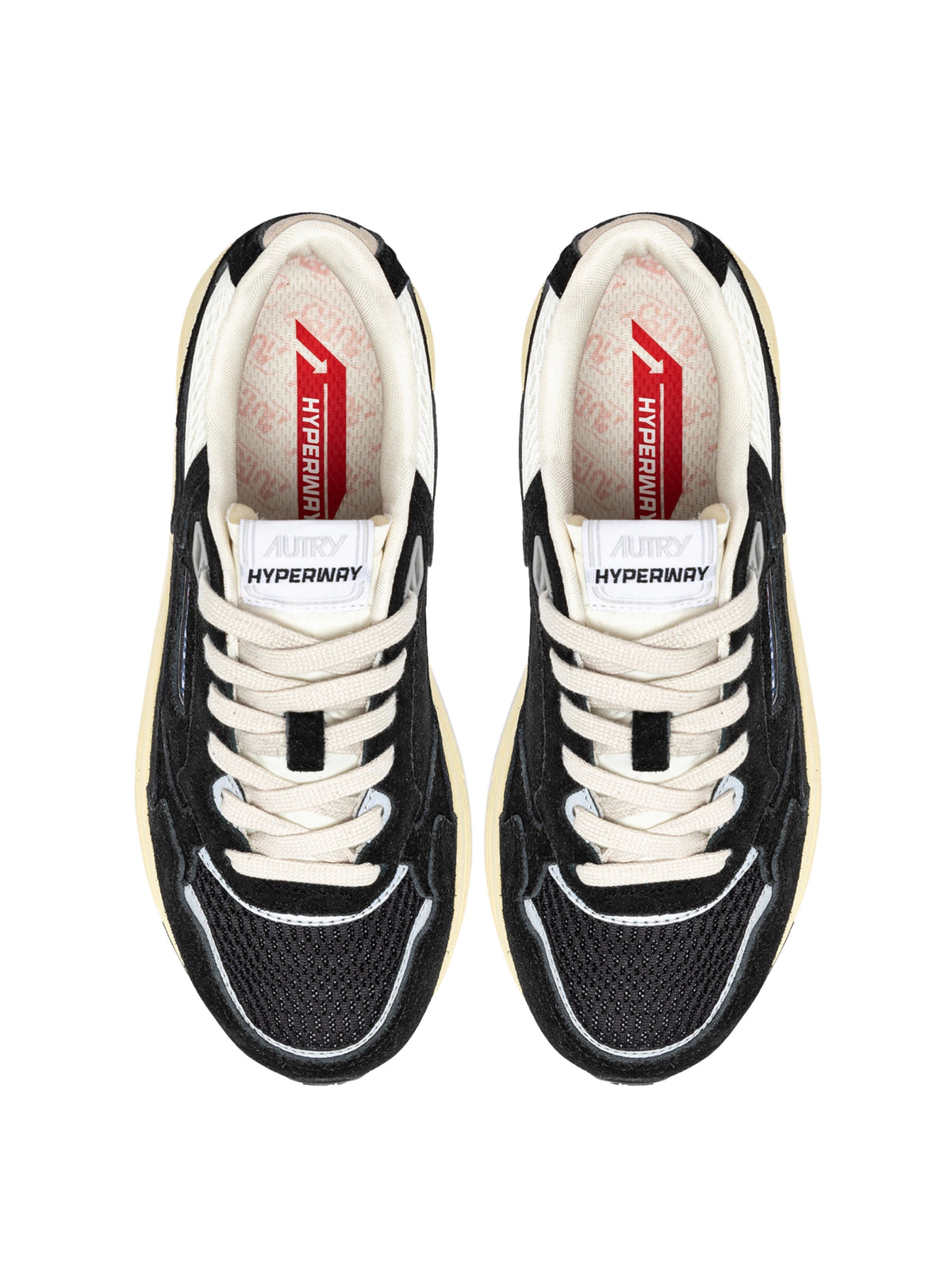 Autry Hyperway Low Sneaker Damen schwarz/weiss Bild 3