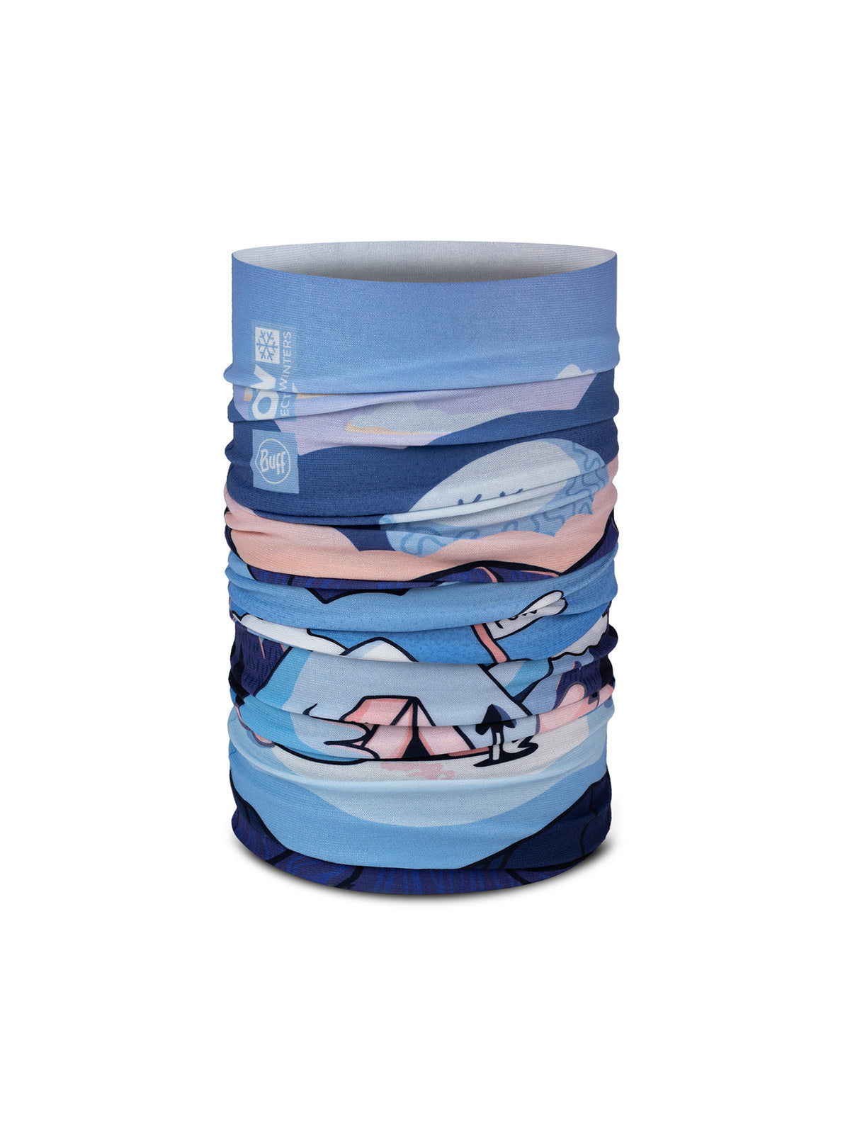 Buff Junior Original Ecostretch Buff® Schal Kinder blau Bild 1