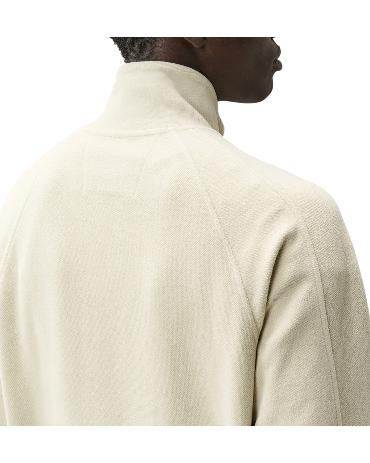 C.P. Company Diagonal Fleece Herren-Half-Zip-Sweatshirt beige Bild 5