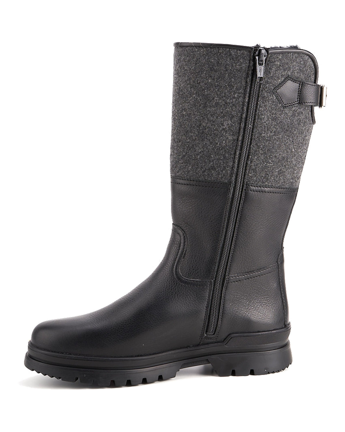 Dirndl & Bua 6771 PANIOLO/FILZ Herren-Winterstiefel schwarz Bild 3