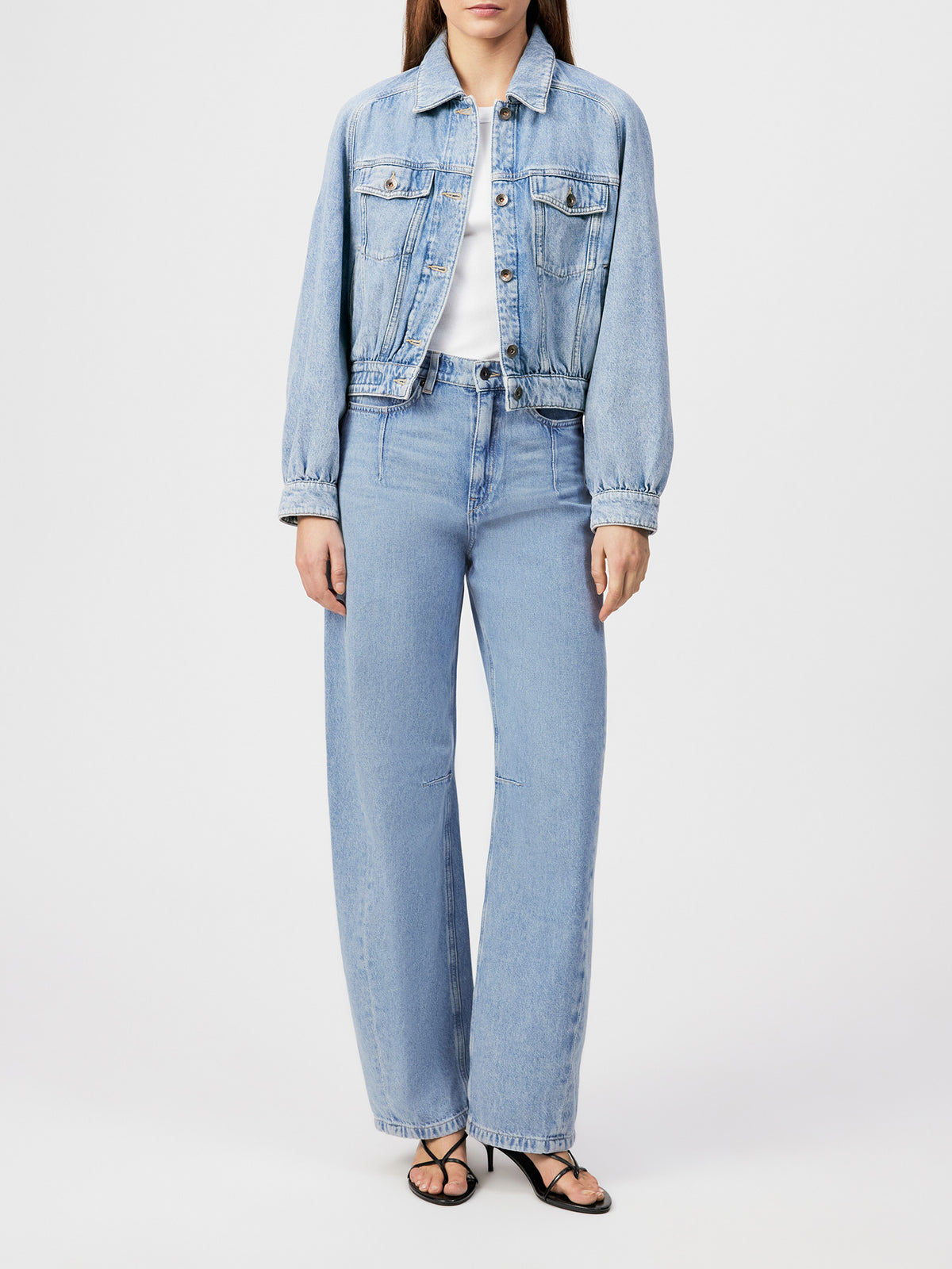 Drykorn Marwick Jeansjacke Damen hellblau Bild 3