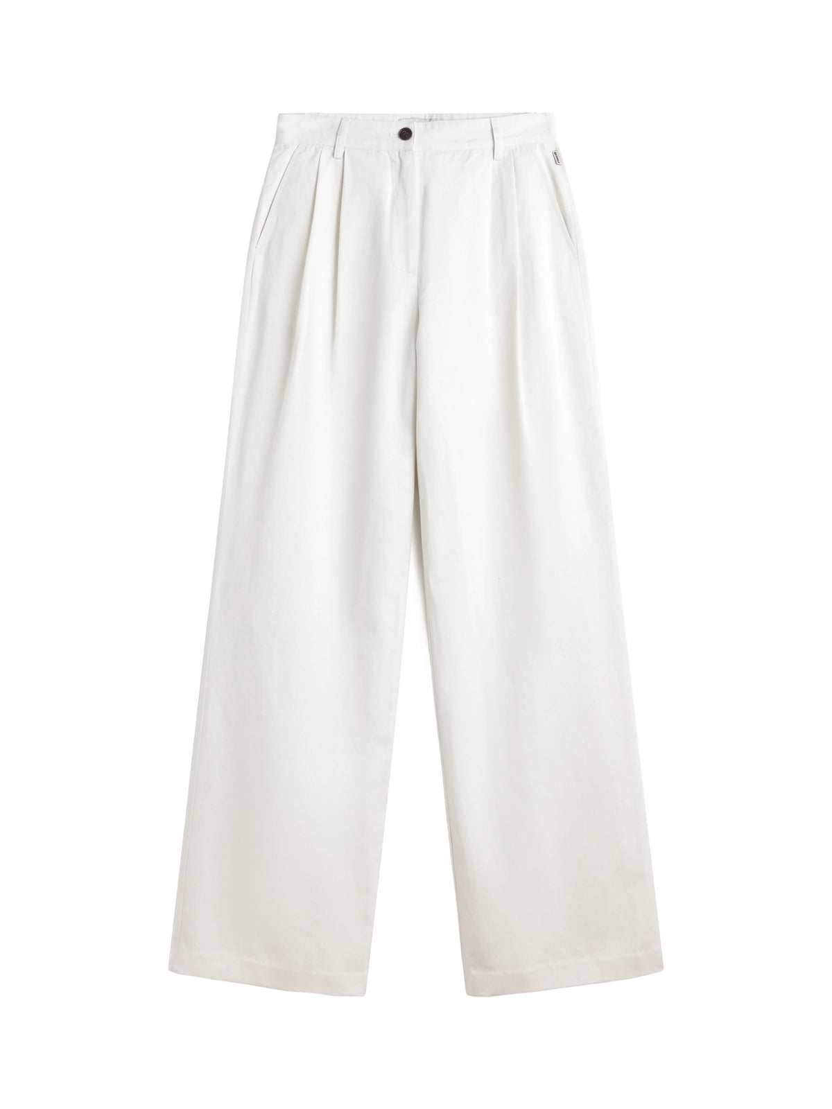 Ecoalf Miel Linen Hose Damen weiss Bild 1