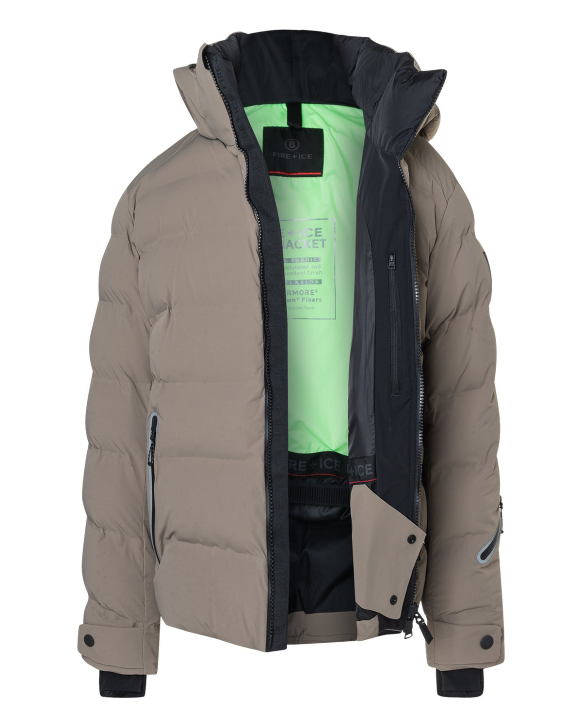 FIRE+ICE TEC-LUKA Herren-Skijacke braun Bild 2