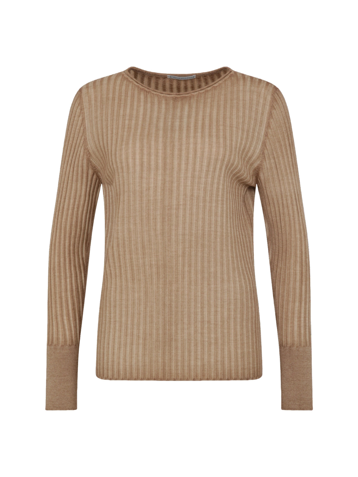 Frauenschuh Camelia Dyed-RB Strickpullover Strick Damen braun Bild 1