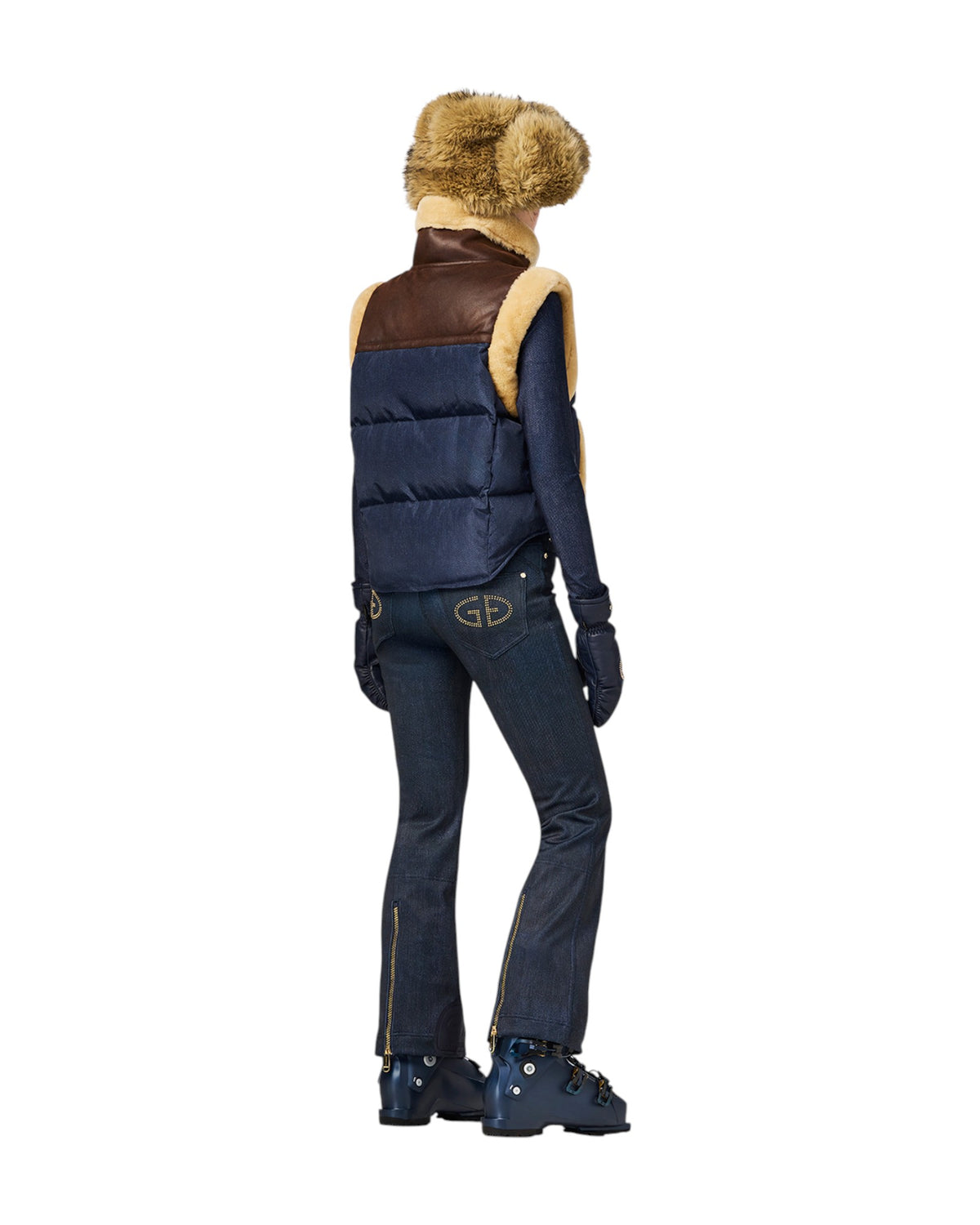 Goldbergh AYA Damen-Daunenweste dunkelblau Bild 5