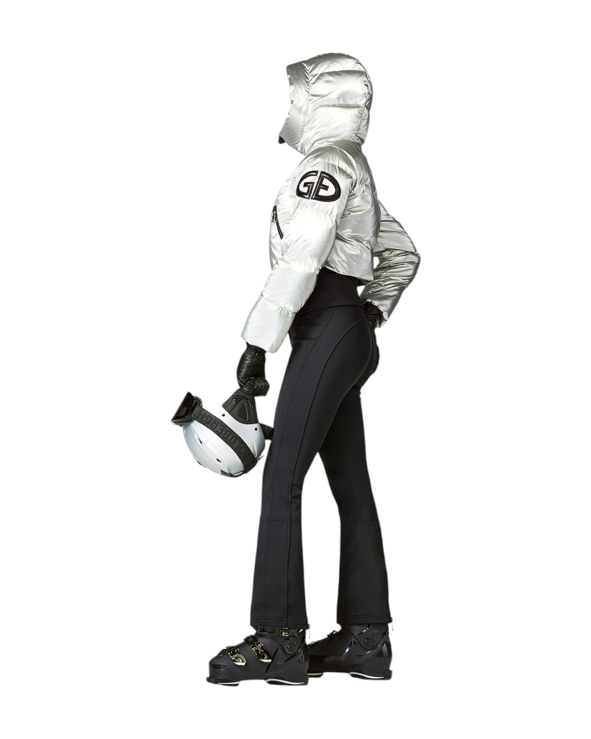 Goldbergh BOMBARDINO Damen-Skijacke silber Bild 4