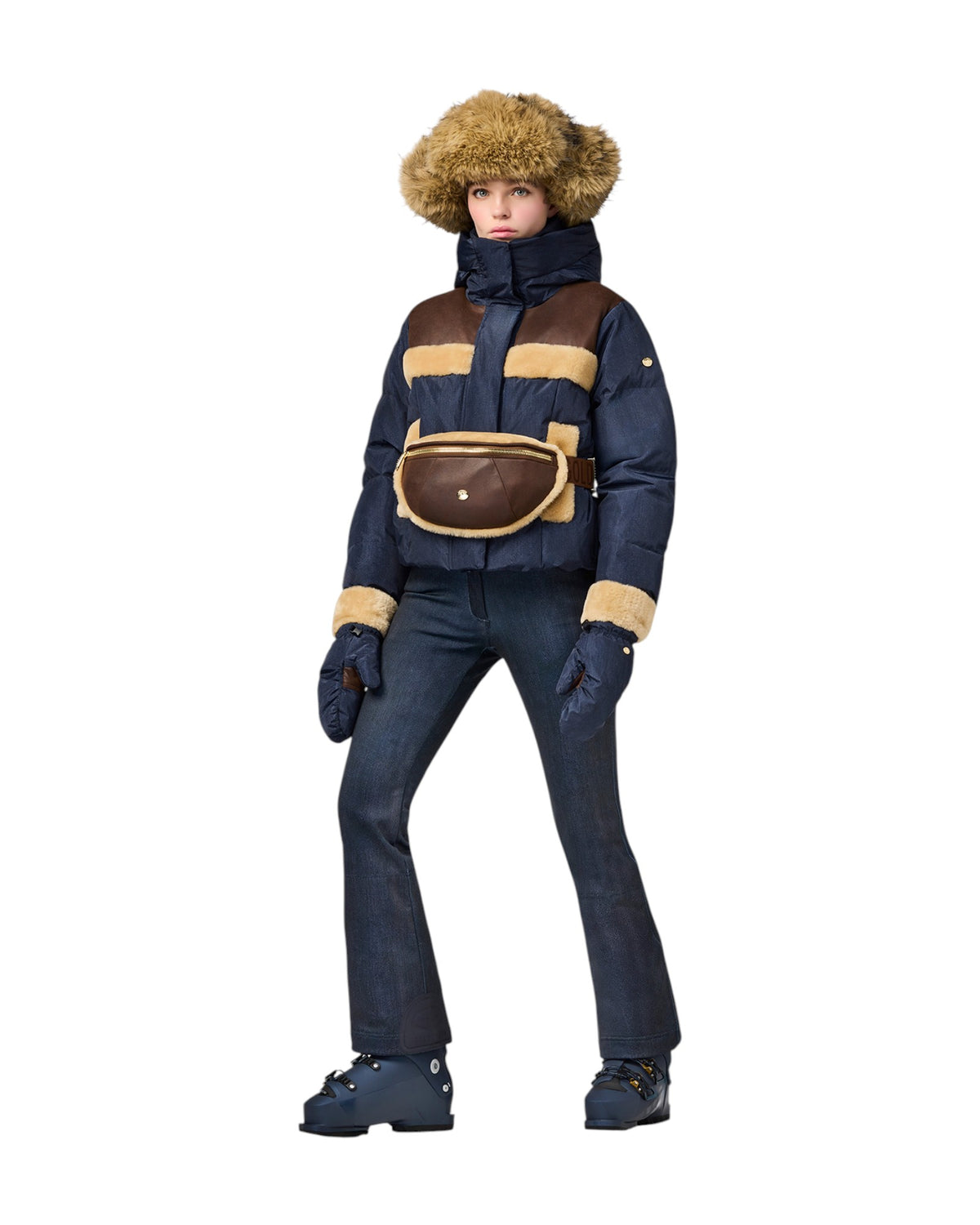 Goldbergh KORI Damen-Daunenjacke dunkelblau Bild 4