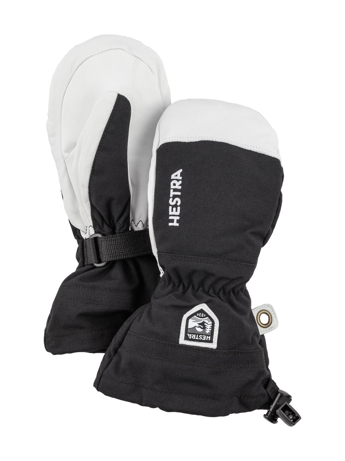 Hestra ARMY LEATHER HELI SKI MITT Herren-Skifäustlinge schwarz Bild 1