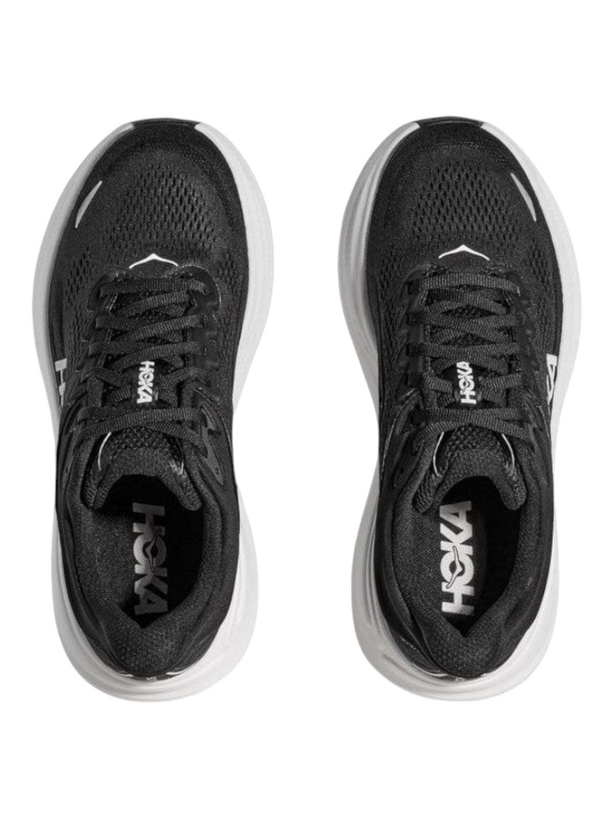 HOKA Bondi 9 Damen-Laufschuh schwarz/weiss Bild 2