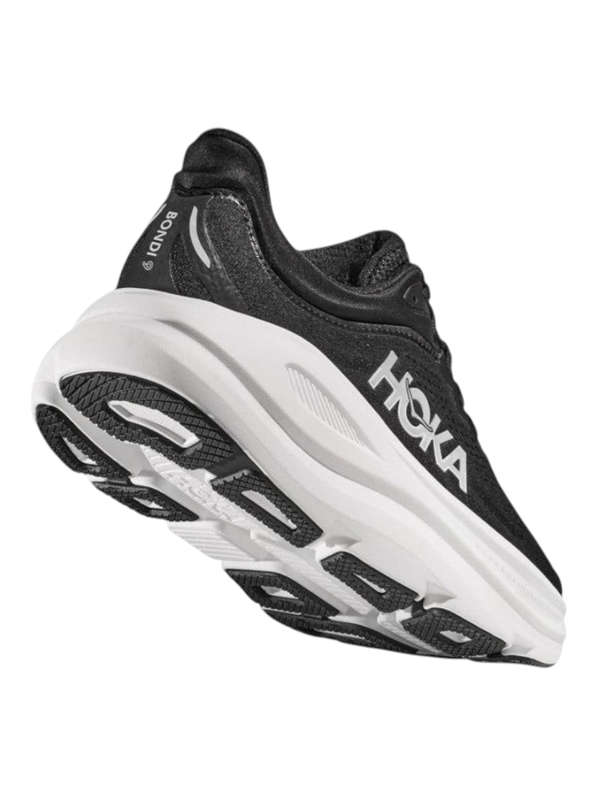 HOKA Bondi 9 Damen-Laufschuh schwarz/weiss Bild 4