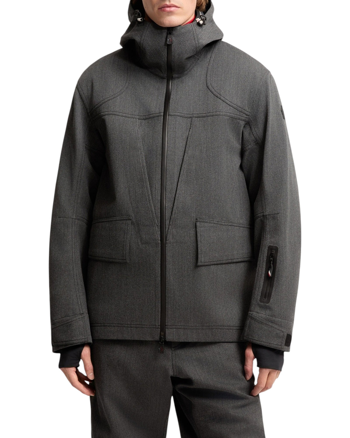 Moncler Ardiden Jacket Skijacke Herren grau Bild 1