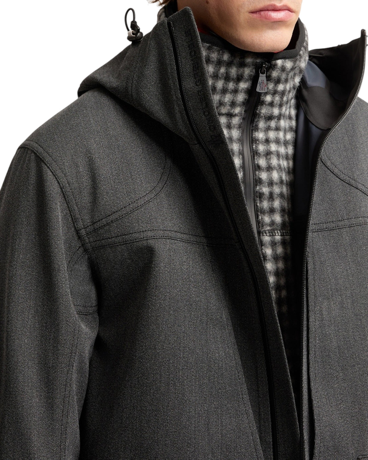 Moncler Ardiden Jacket Skijacke Herren grau Bild 6