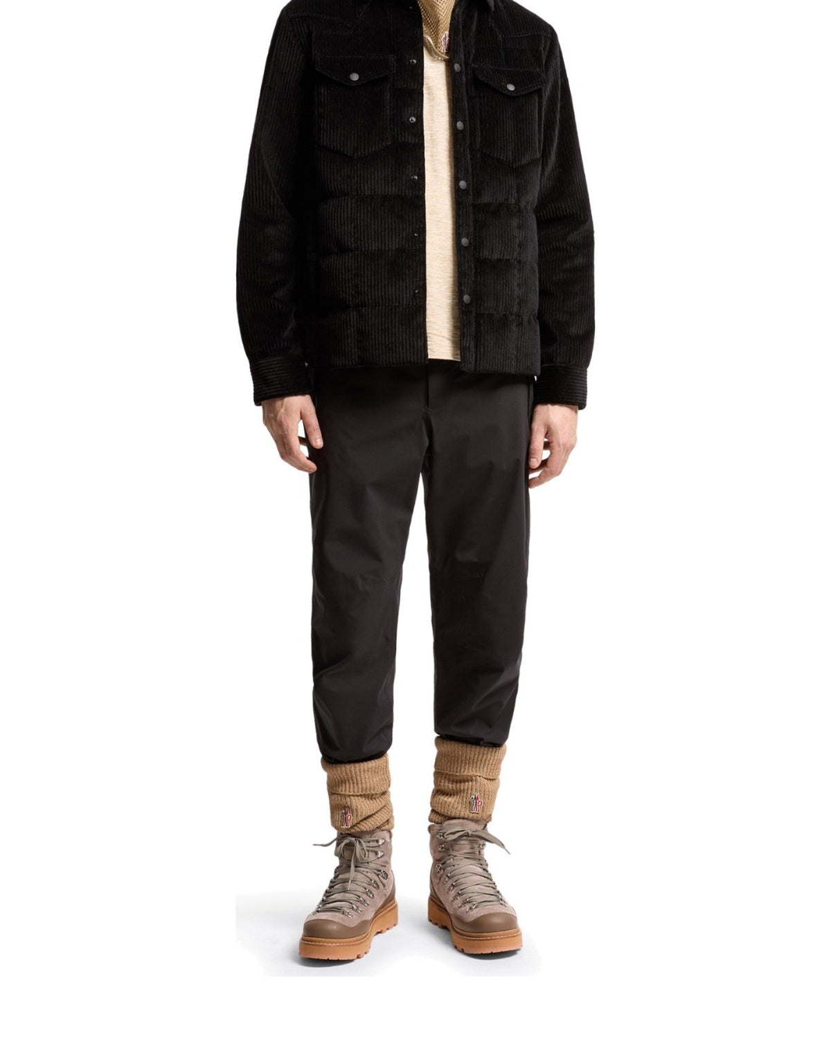 Moncler GELT Herren-Daunenhemdjacke Bronze Bild 8