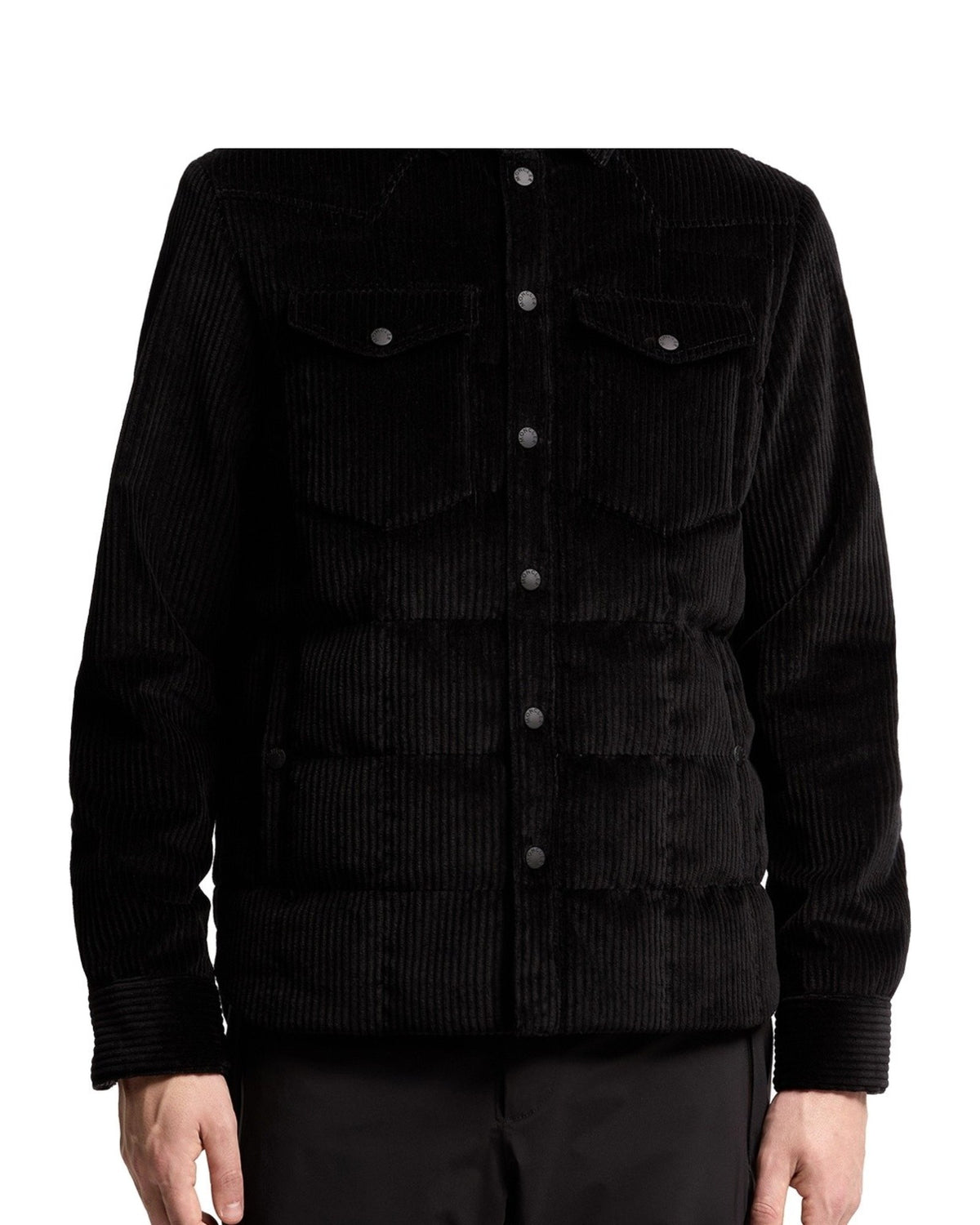 Moncler GELT Herren-Daunenhemdjacke Bronze Bild 10