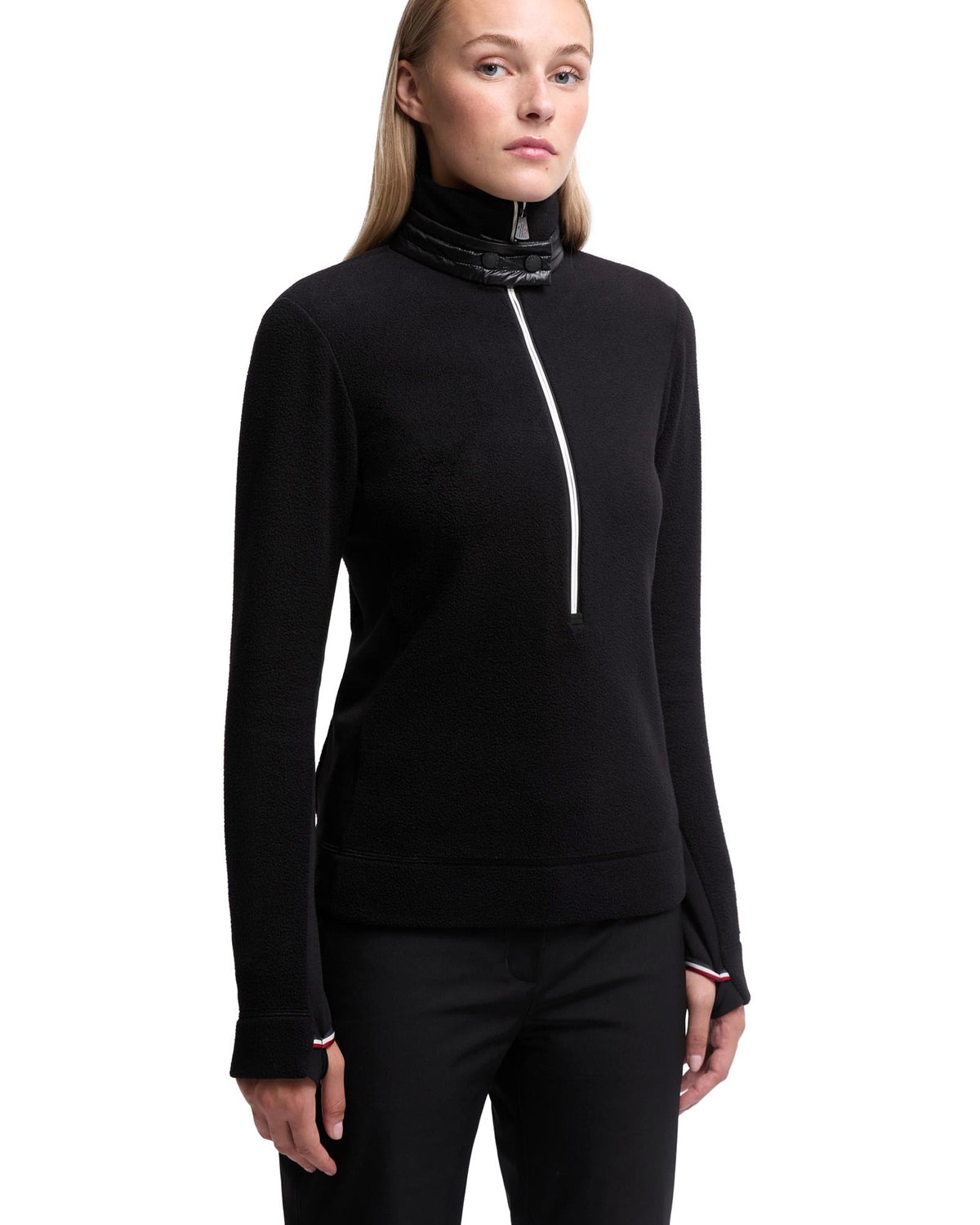 Moncler GRENOBLE Damen-Fleece-Midlayer schwarz Bild 4